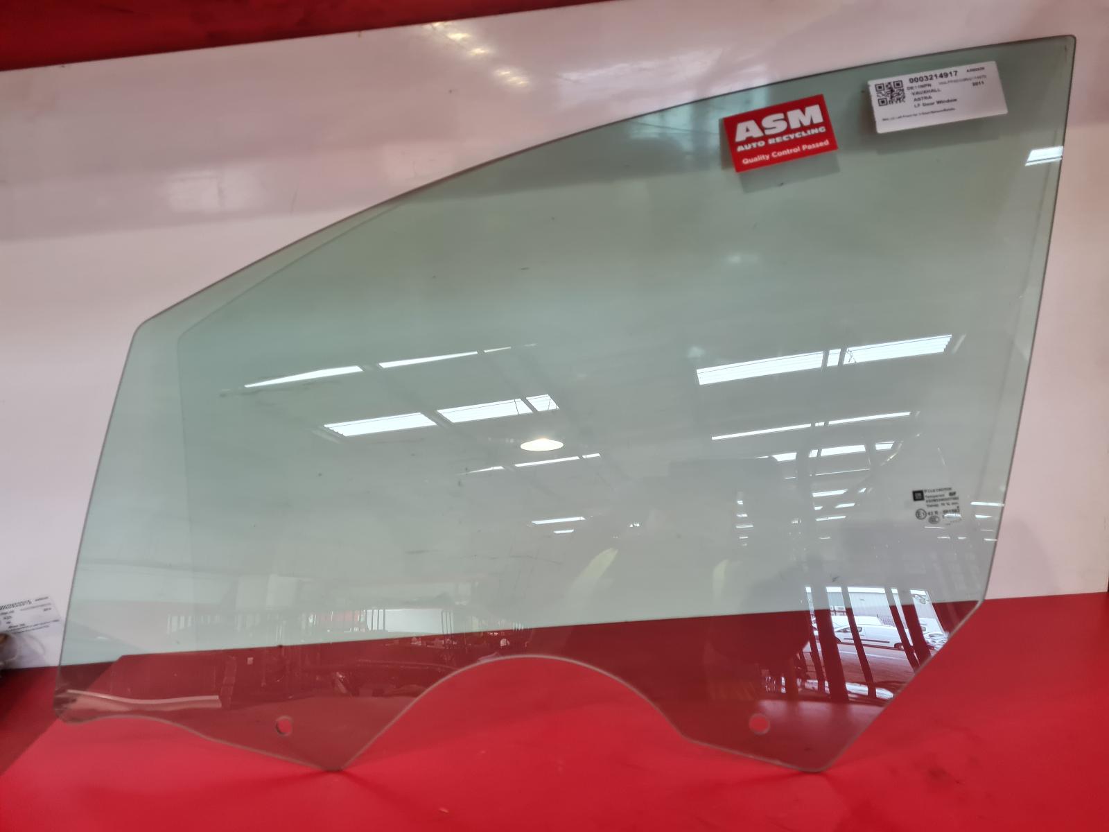 View Auto part LF Door Window Vauxhall Astra 2011