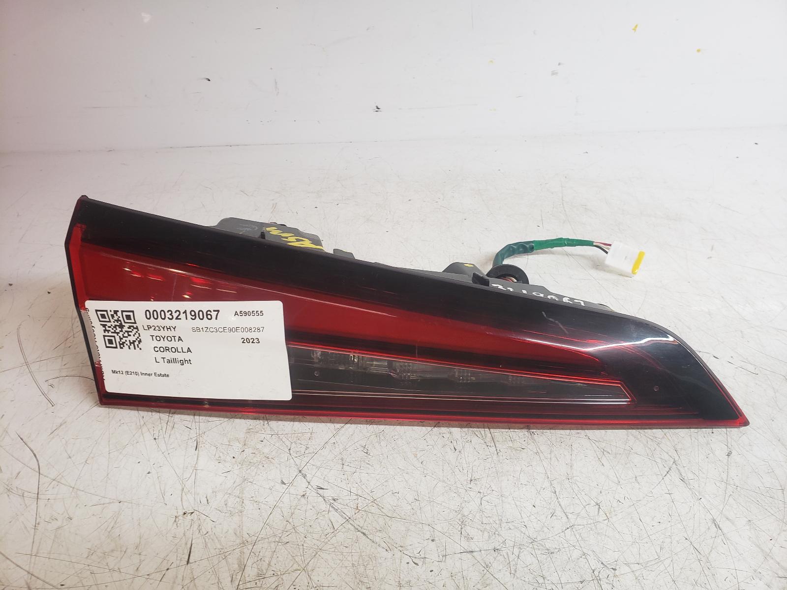 View Auto part L Taillight Toyota Corolla 2023