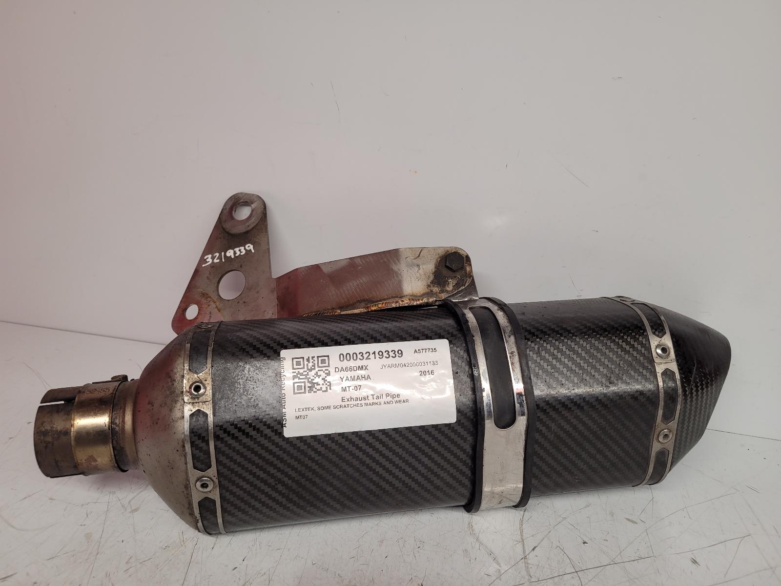 View Auto part Exhaust Tail Pipe Yamaha Mt-07 2016