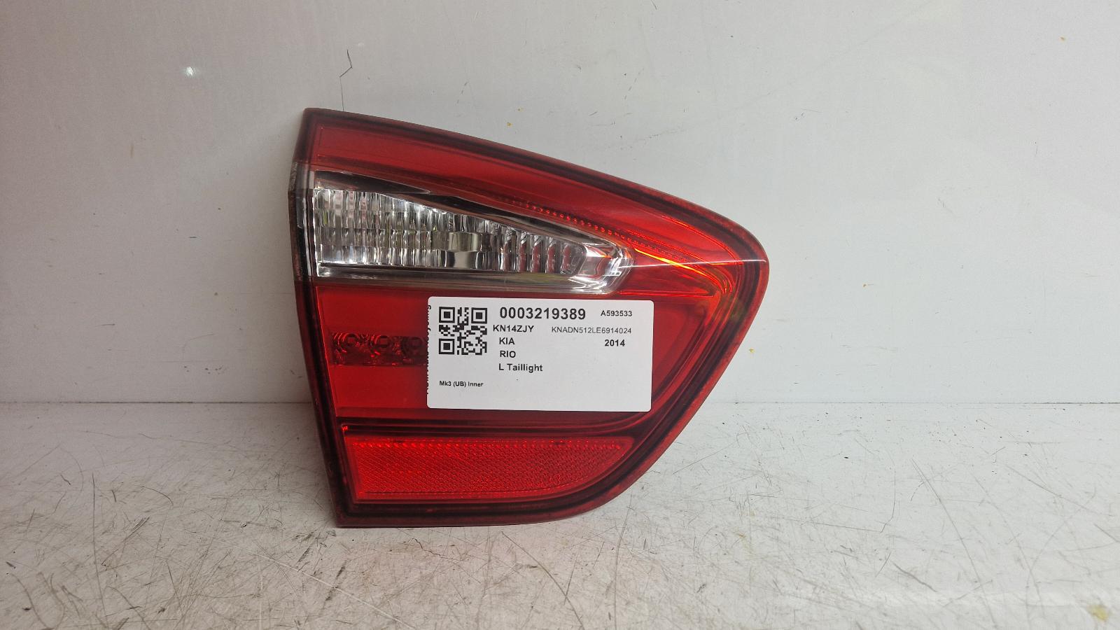 View Auto part L Taillight Kia Rio 2014