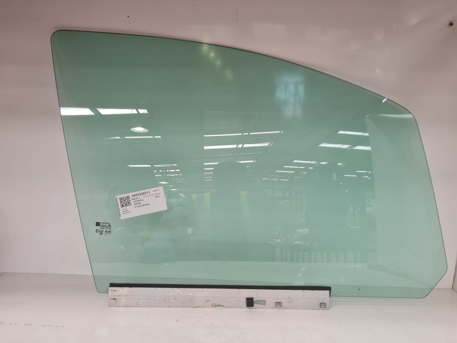 View Auto part LF Door Window Vauxhall Zafira 2012
