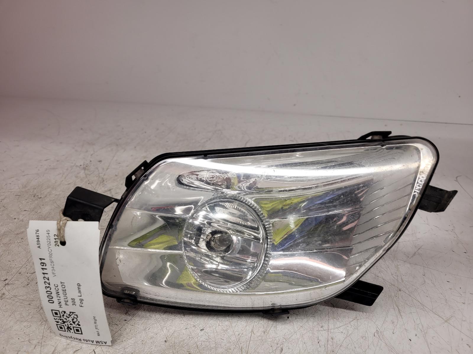 View Auto part Fog Lamp Peugeot 308 2012