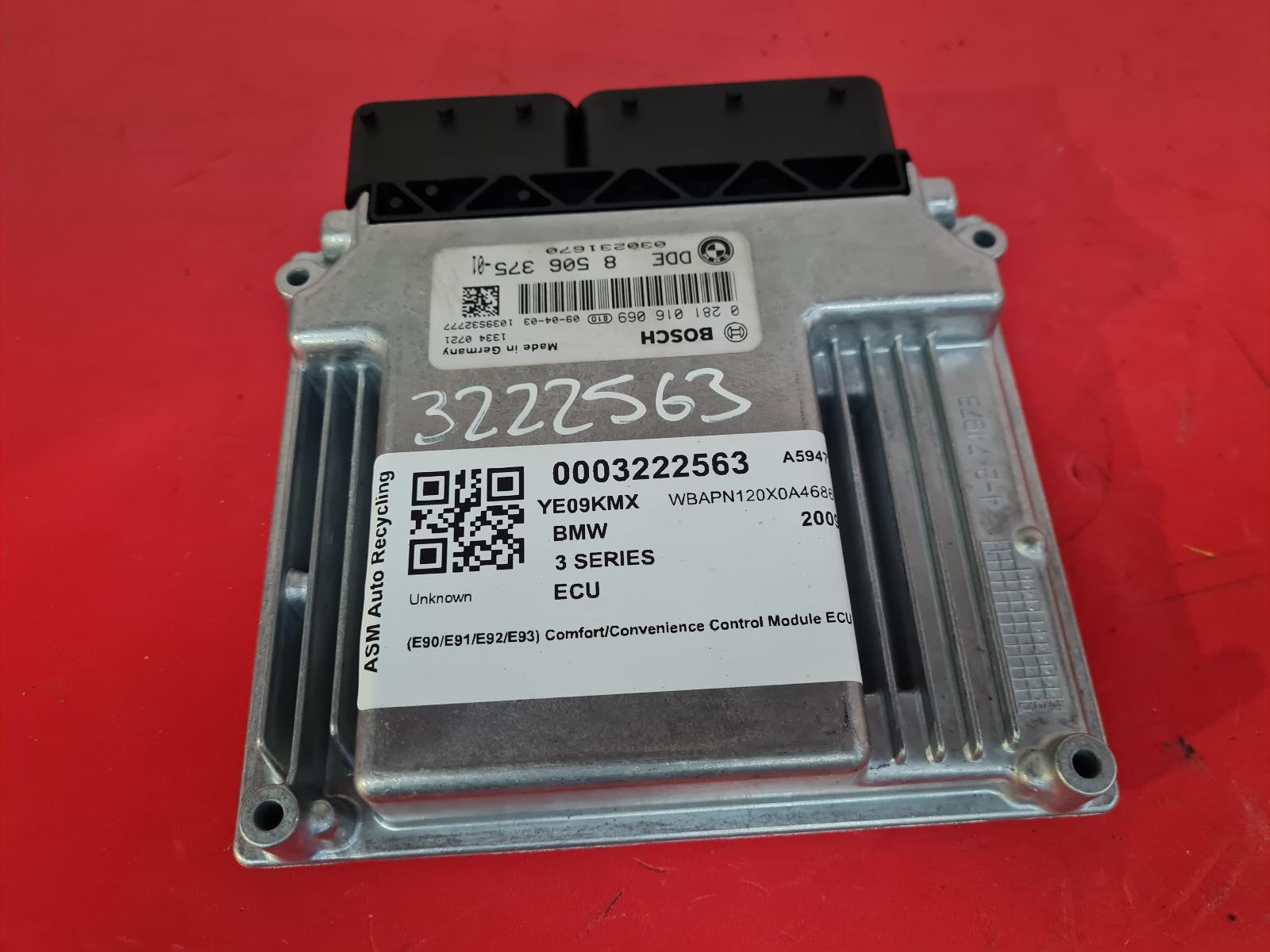 View Auto part ECU Bmw 3 Series 2009