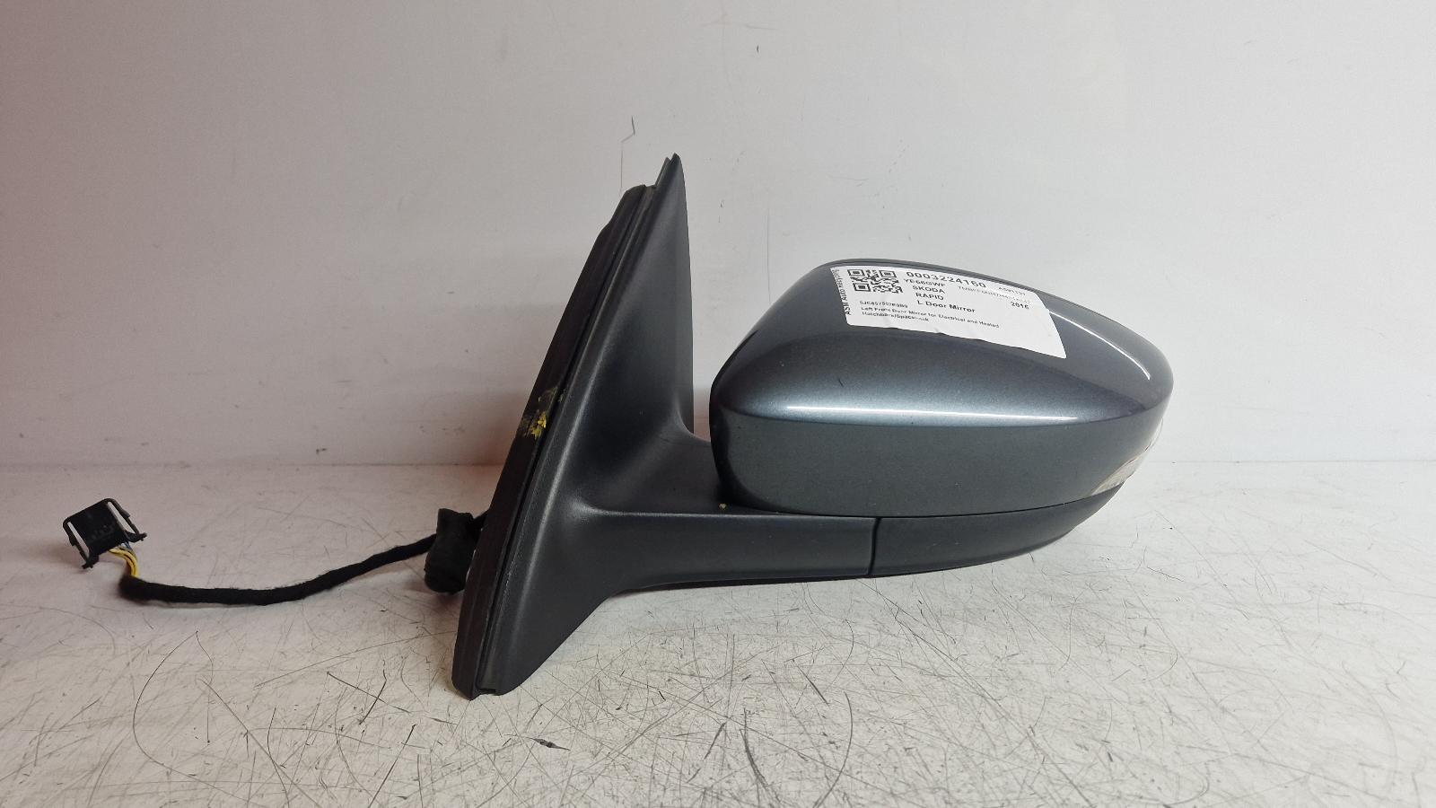 View Auto part L Door Mirror Skoda Rapid 2016