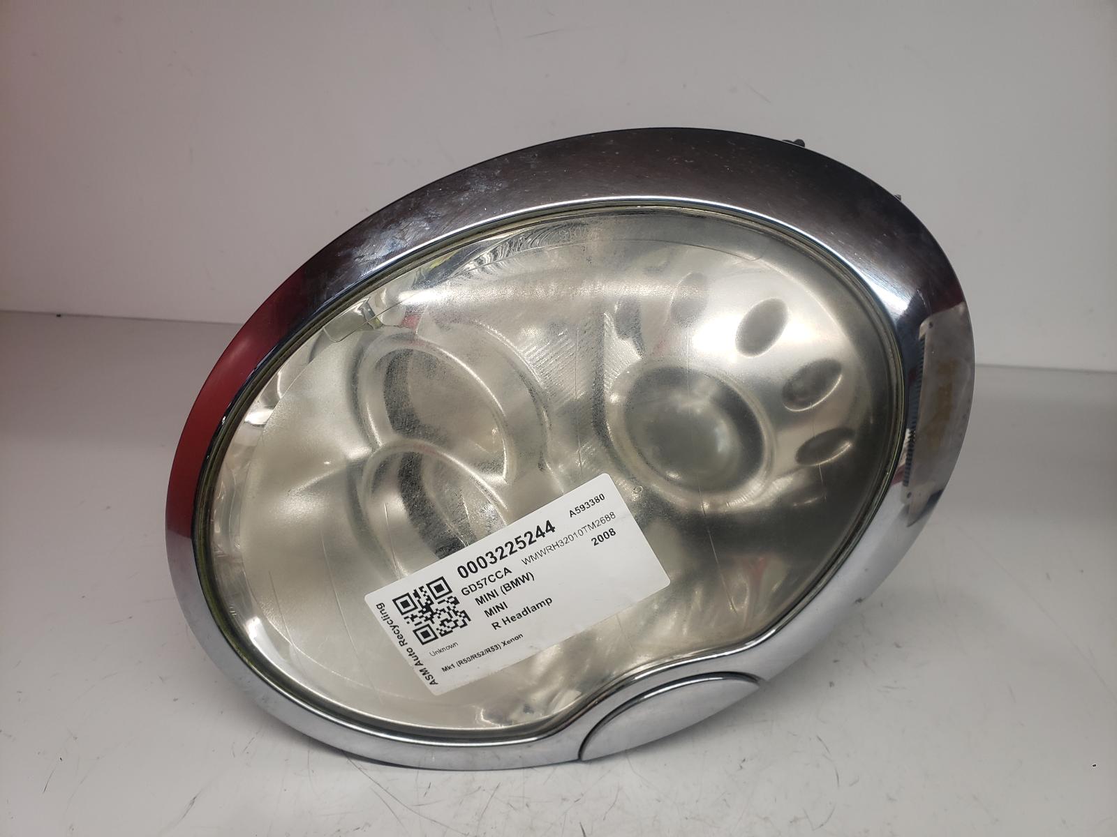 View Auto part R Headlamp Mini (bmw) Mini 2008