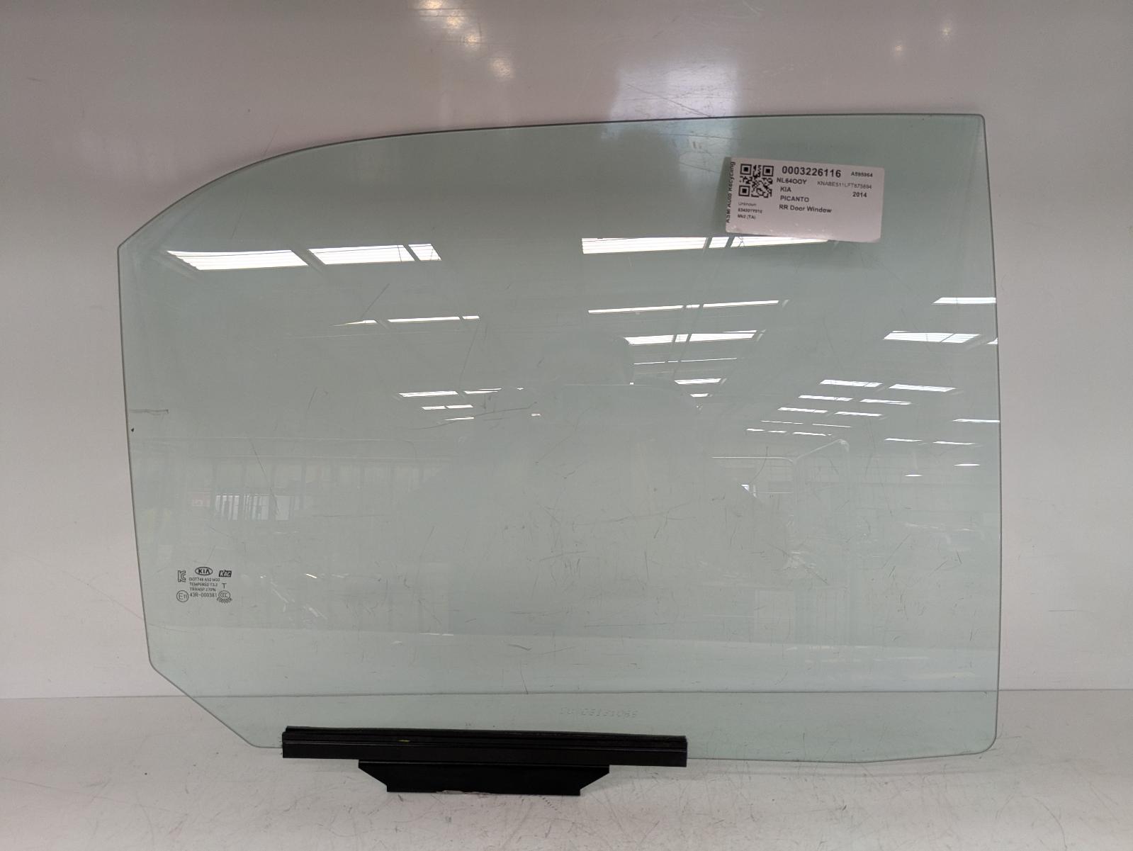 View Auto part RR Door Window Kia Picanto 2014
