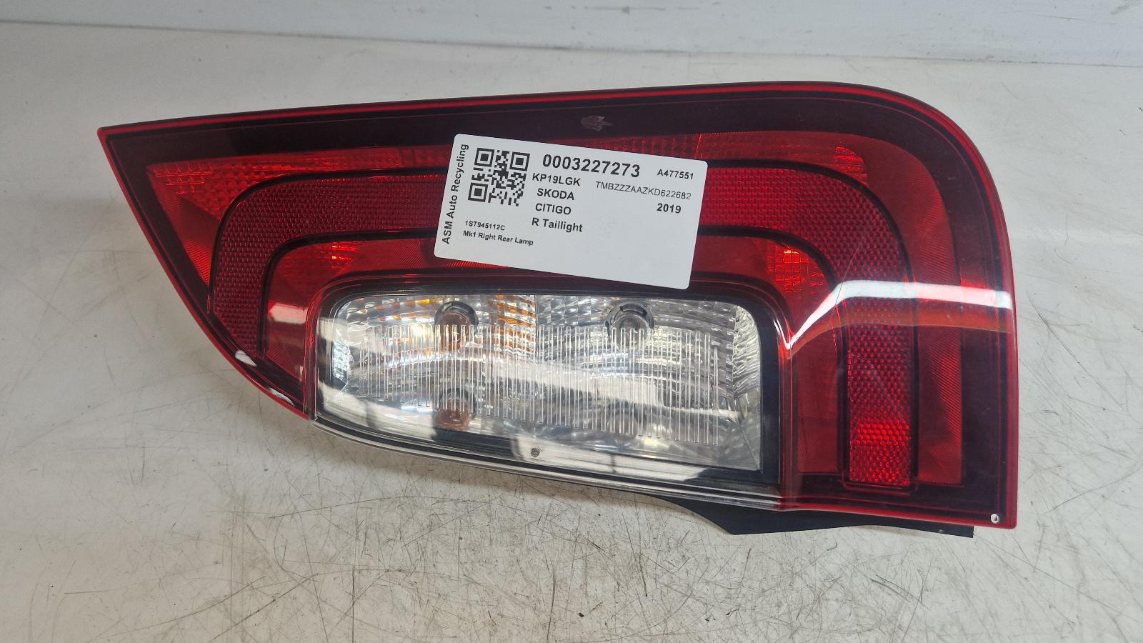 View Auto part R Taillight Skoda Citigo 2019