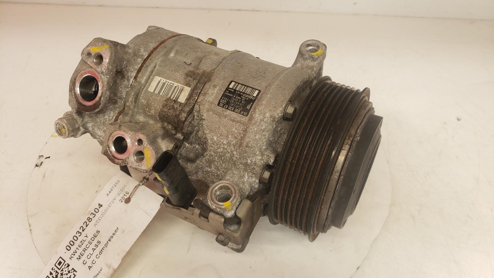 View Auto part Compressor Mercedes C Class 2016