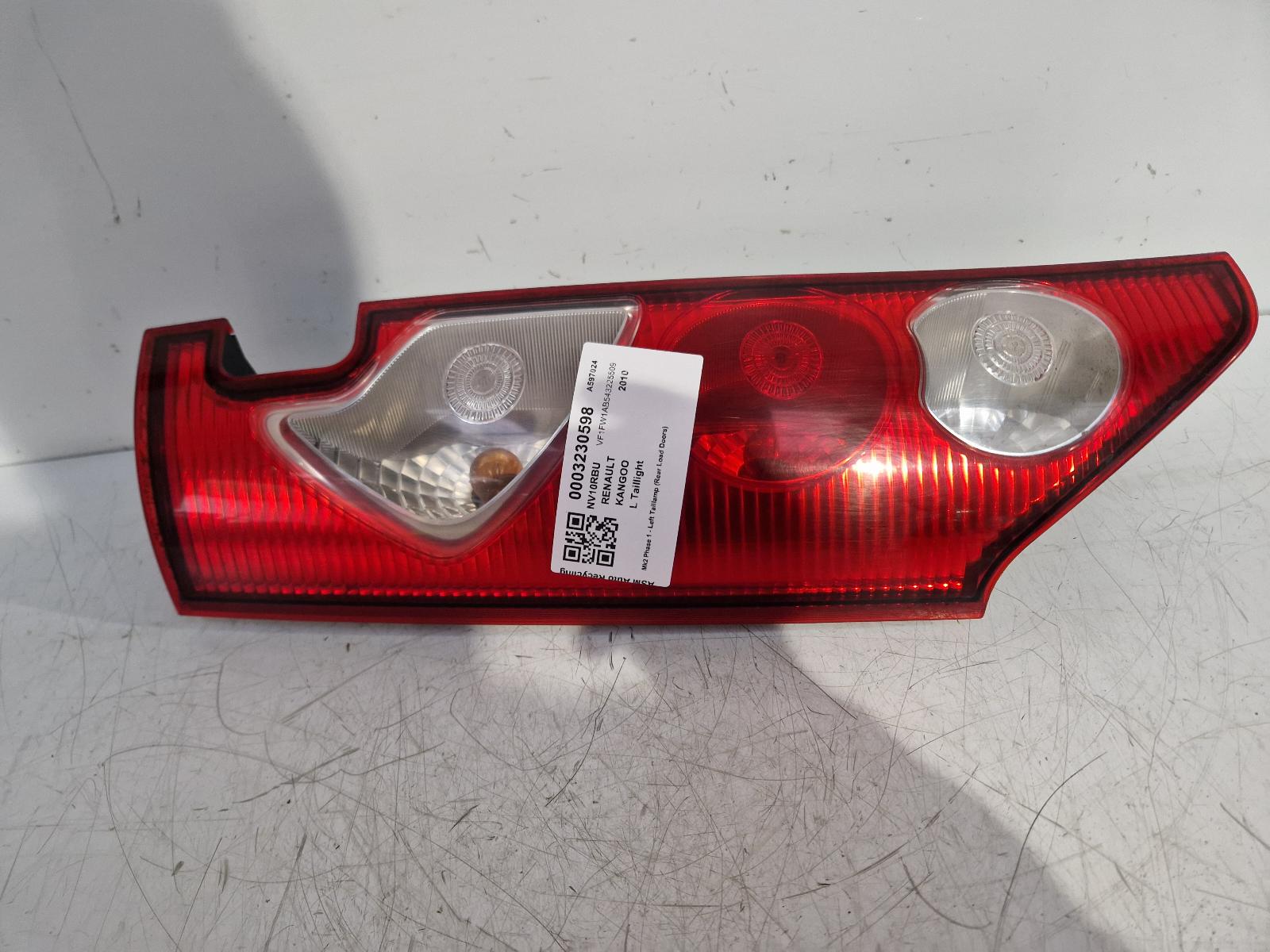 View Auto part L Taillight Renault Kangoo 2010