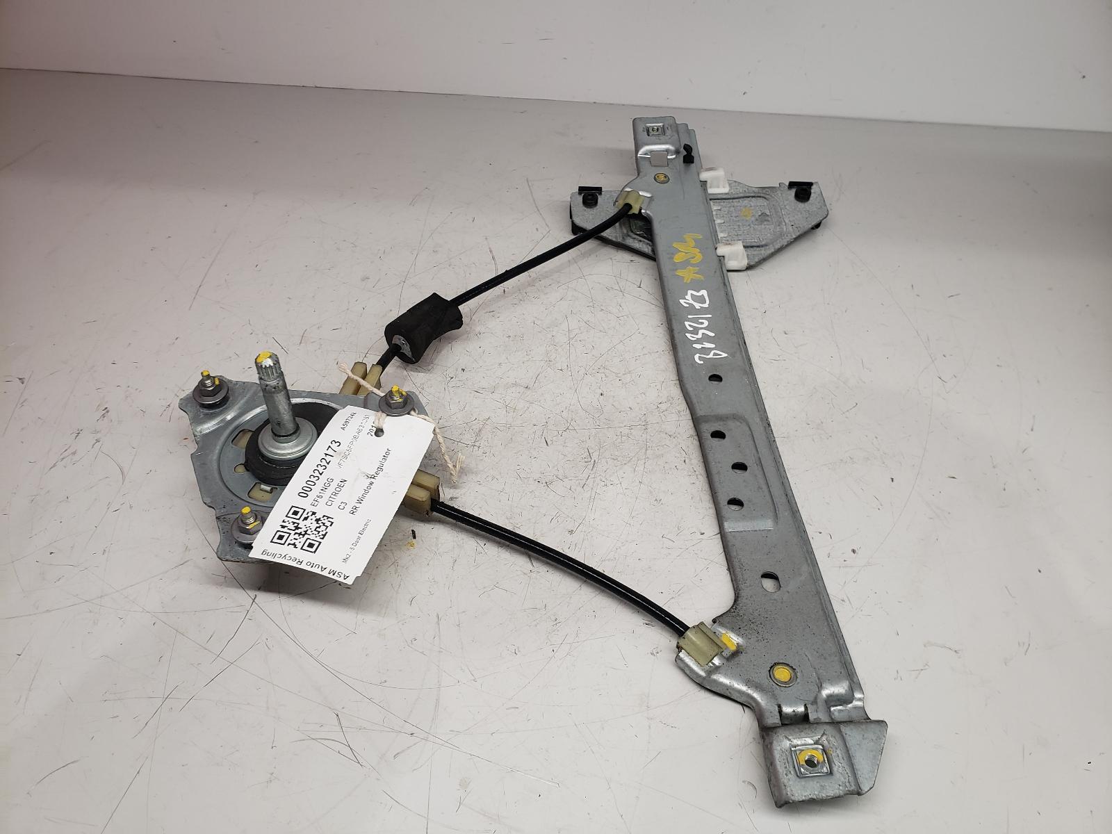 View Auto part RR Window Regulator Citroen C3 2012