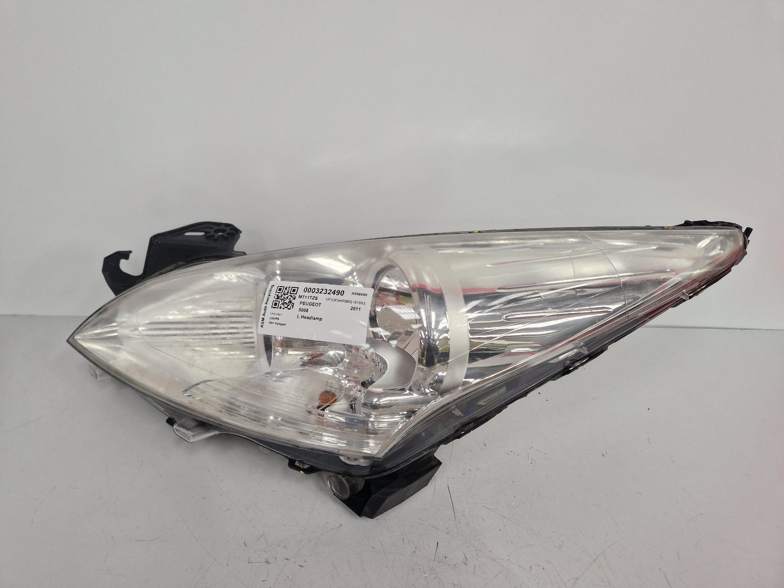 View Auto part L Headlamp Peugeot 5008 2011
