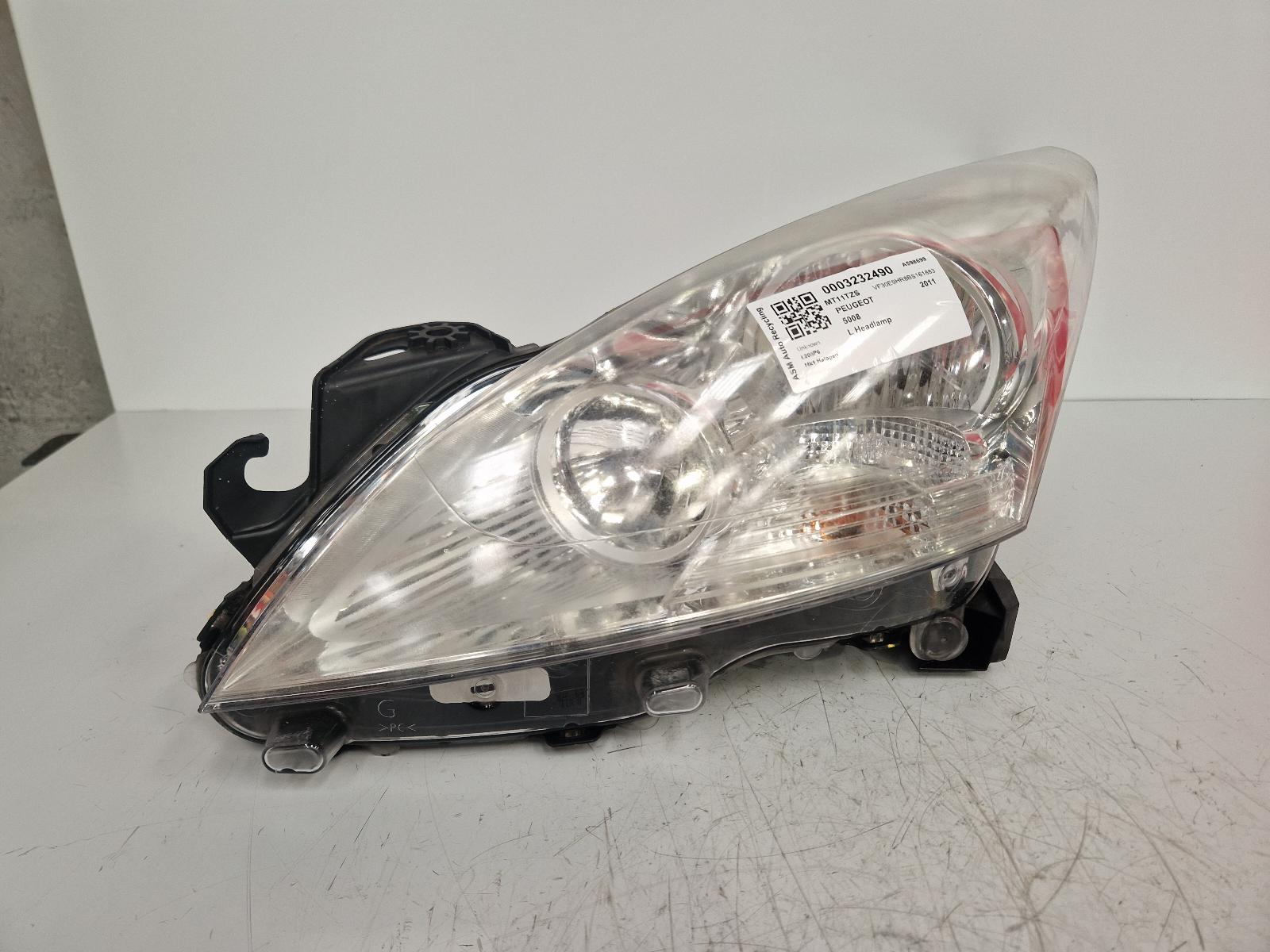View Auto part L Headlamp Peugeot 5008 2011
