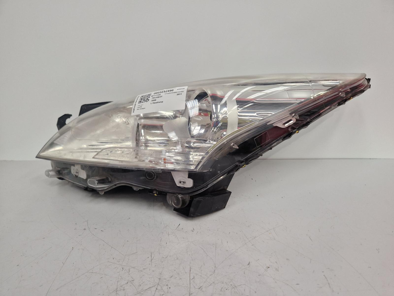 View Auto part L Headlamp Peugeot 5008 2011