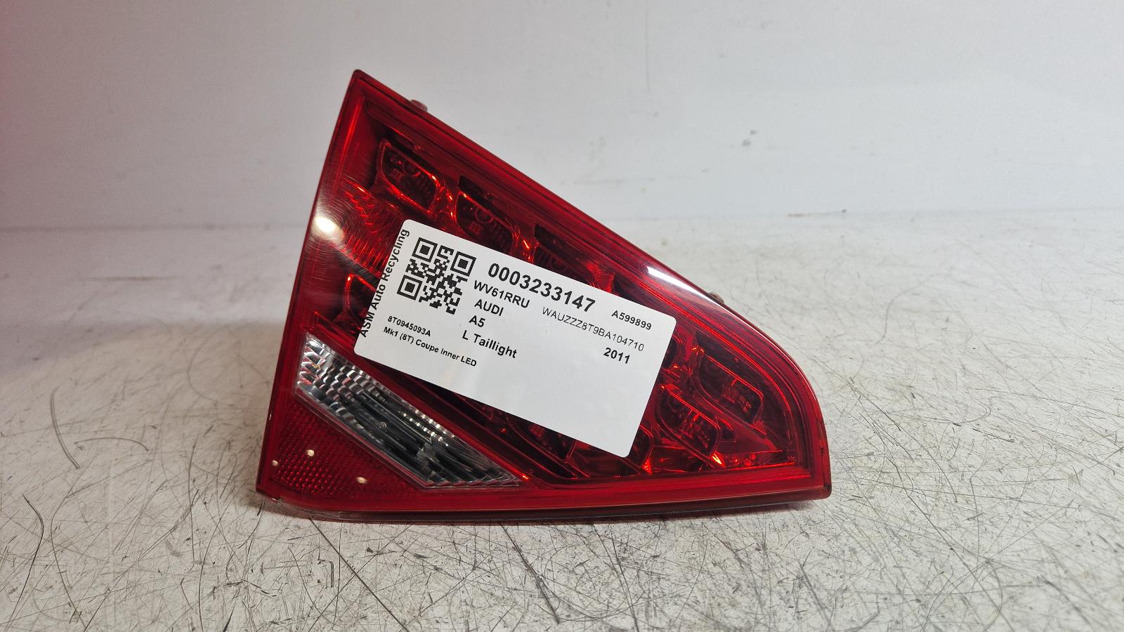 View Auto part L Taillight Audi A5 2011