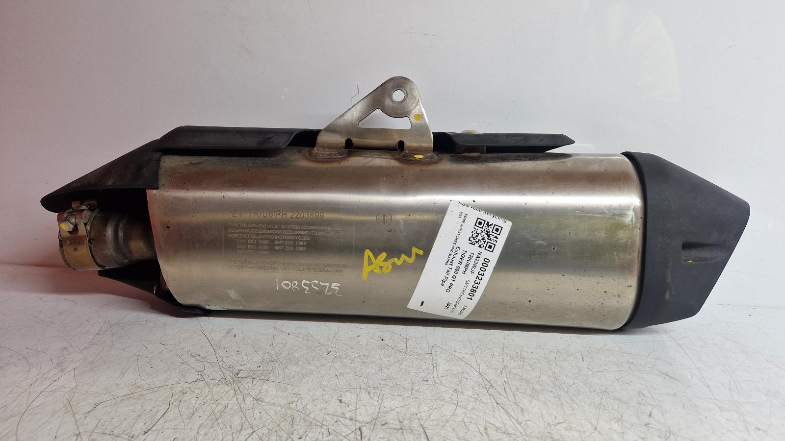 View Auto part Exhaust Tail Pipe Triumph Tiger 900 Gt Pro 2023