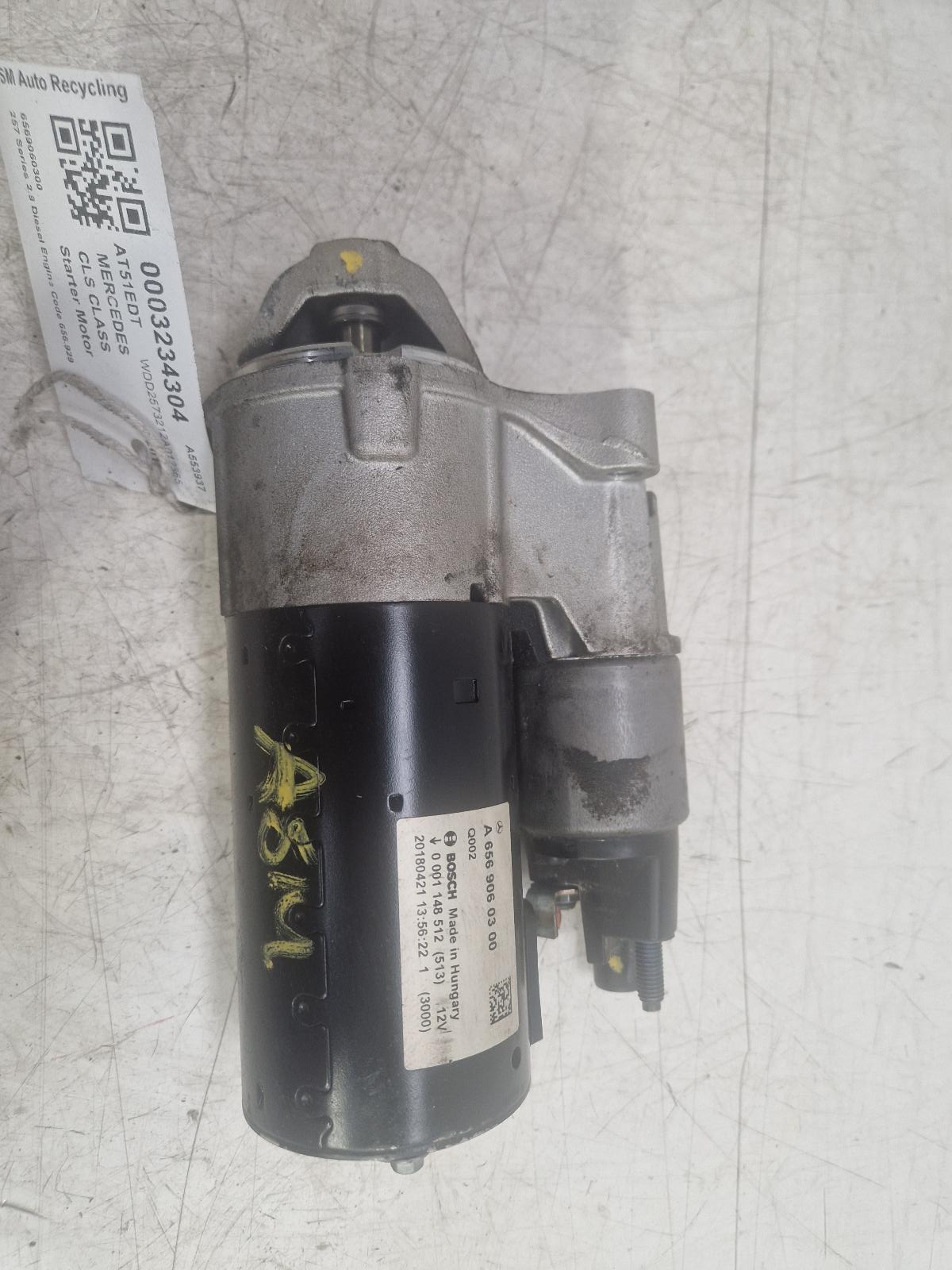 View Auto part Starter Motor Mercedes Cls Class 2018