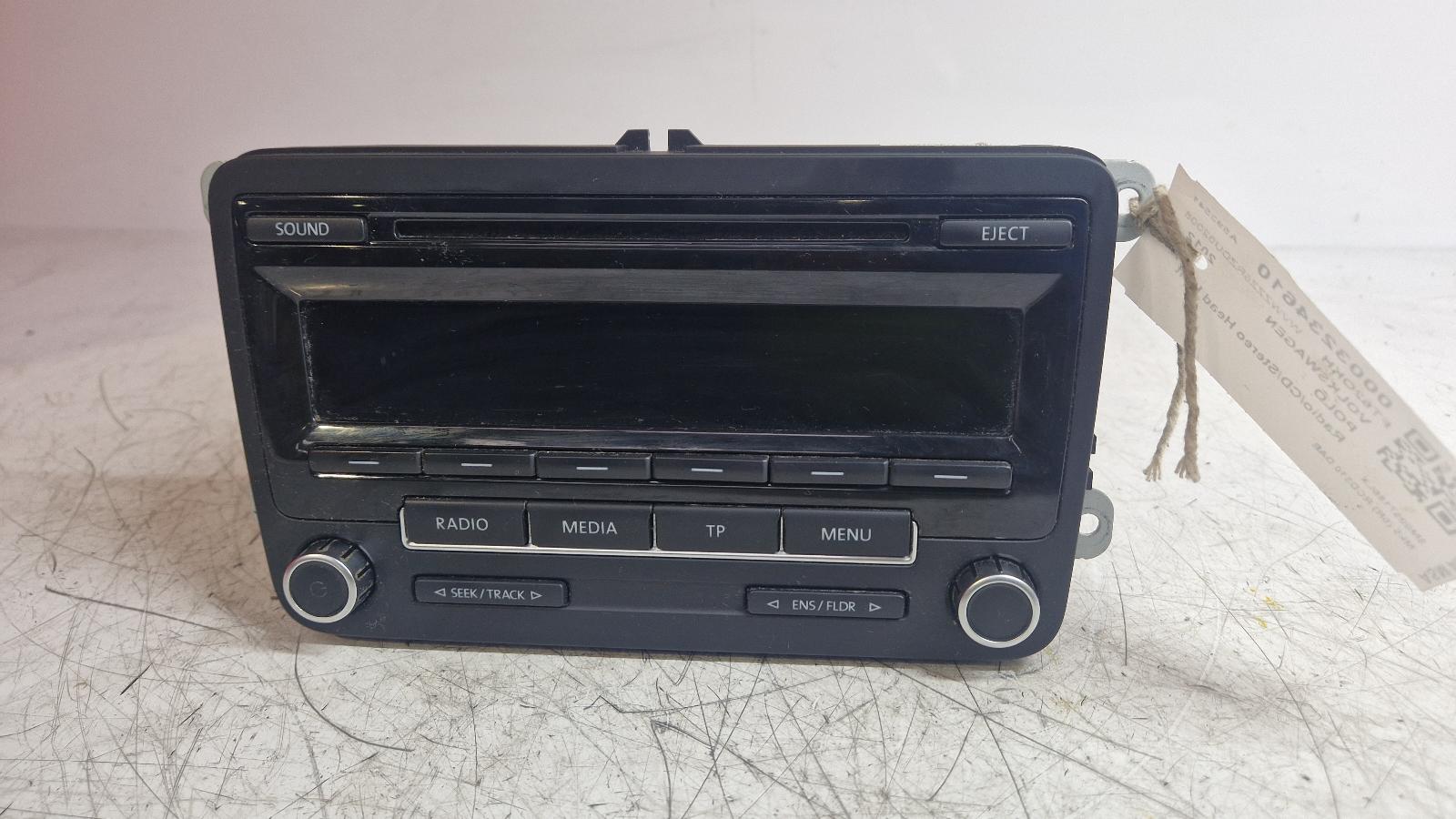 View Auto part A/V Equipment Volkswagen Polo 2012