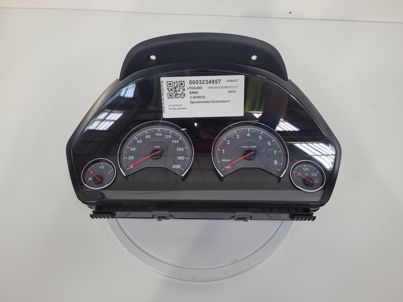 View Auto part Speedometer Bmw 3 Series 2015