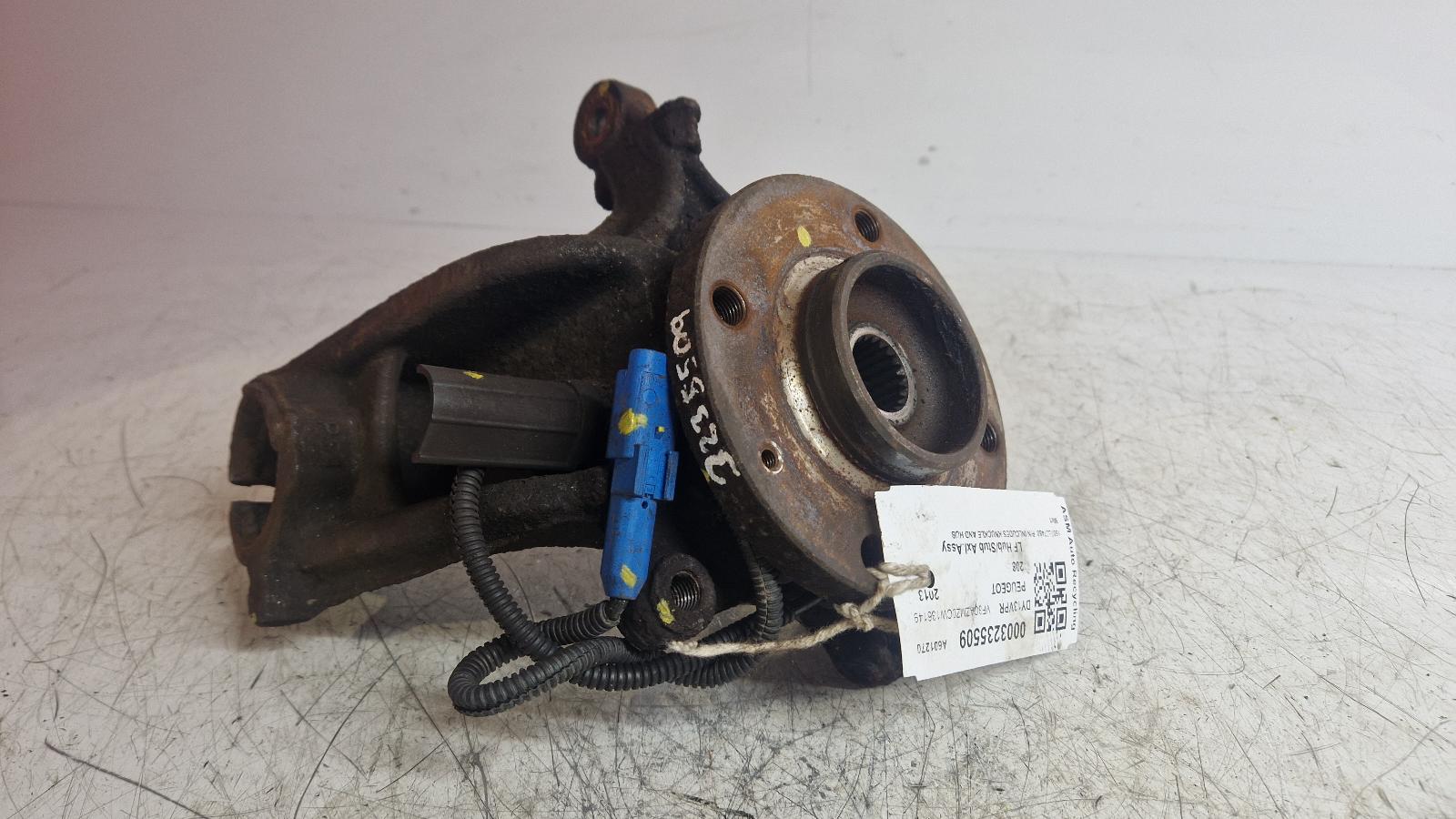 View Auto part LF Hub/Stub Axle Assembly Peugeot 208 2013