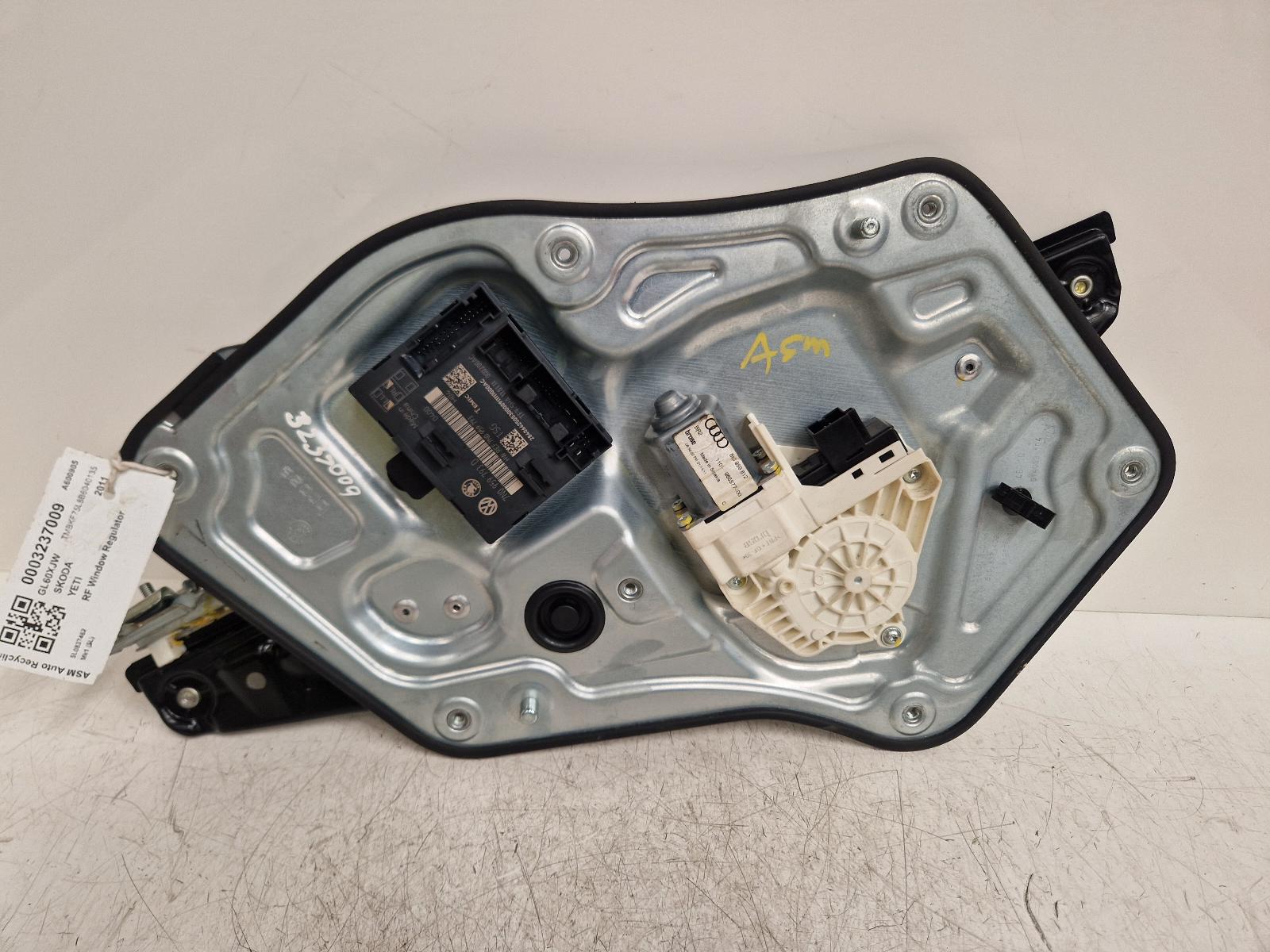 View Auto part RF Window Regulator Skoda Yeti 2011