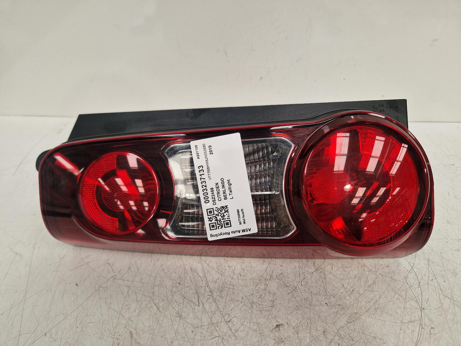 View Auto part L Taillight Citroen Berlingo 2019