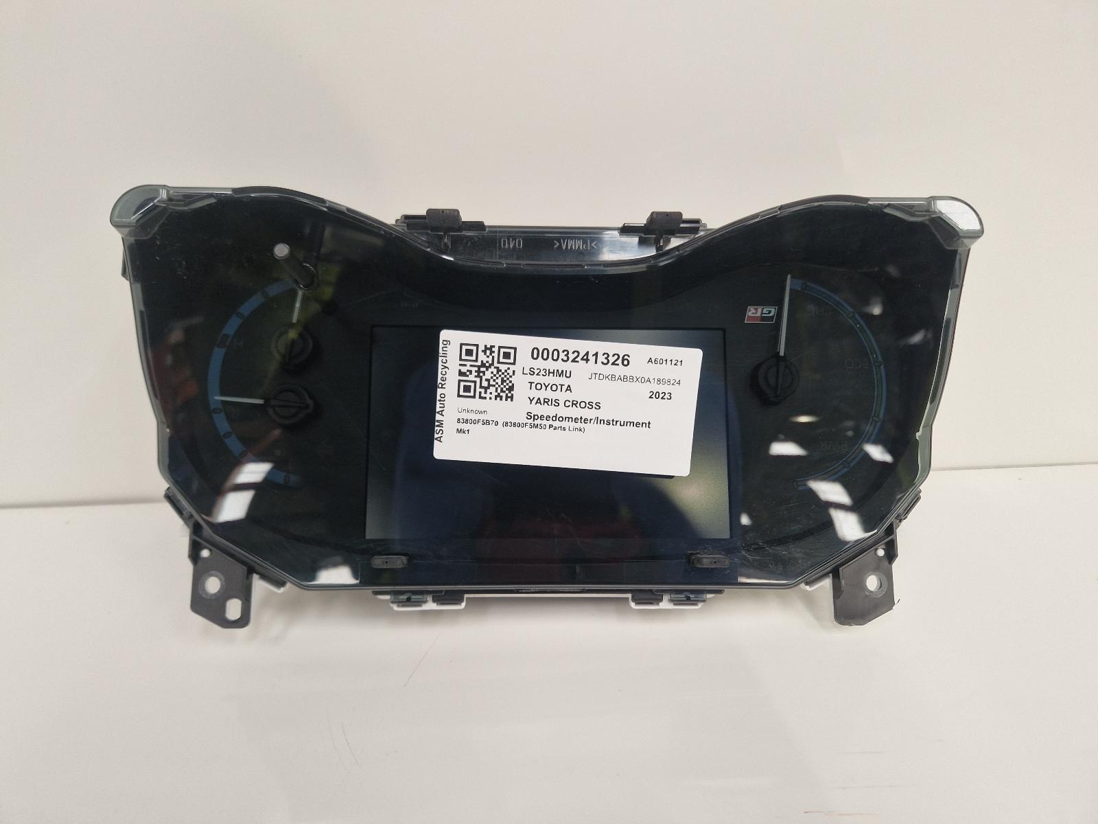 View Auto part Speedometer Toyota Yaris Cross 2023