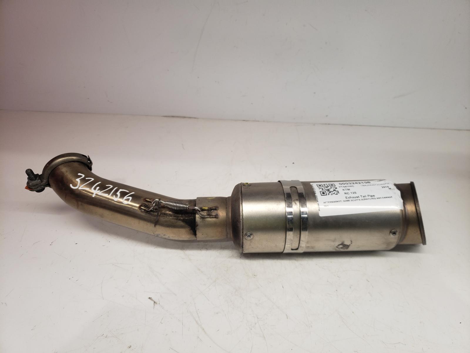 View Auto part Exhaust Tail Pipe Ktm Rc 125 2018