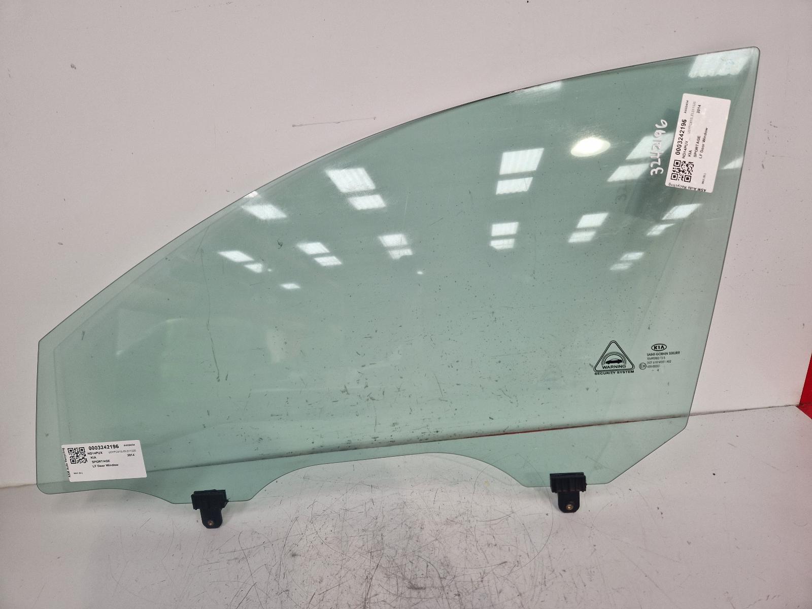 View Auto part LF Door Window Kia Sportage 2014