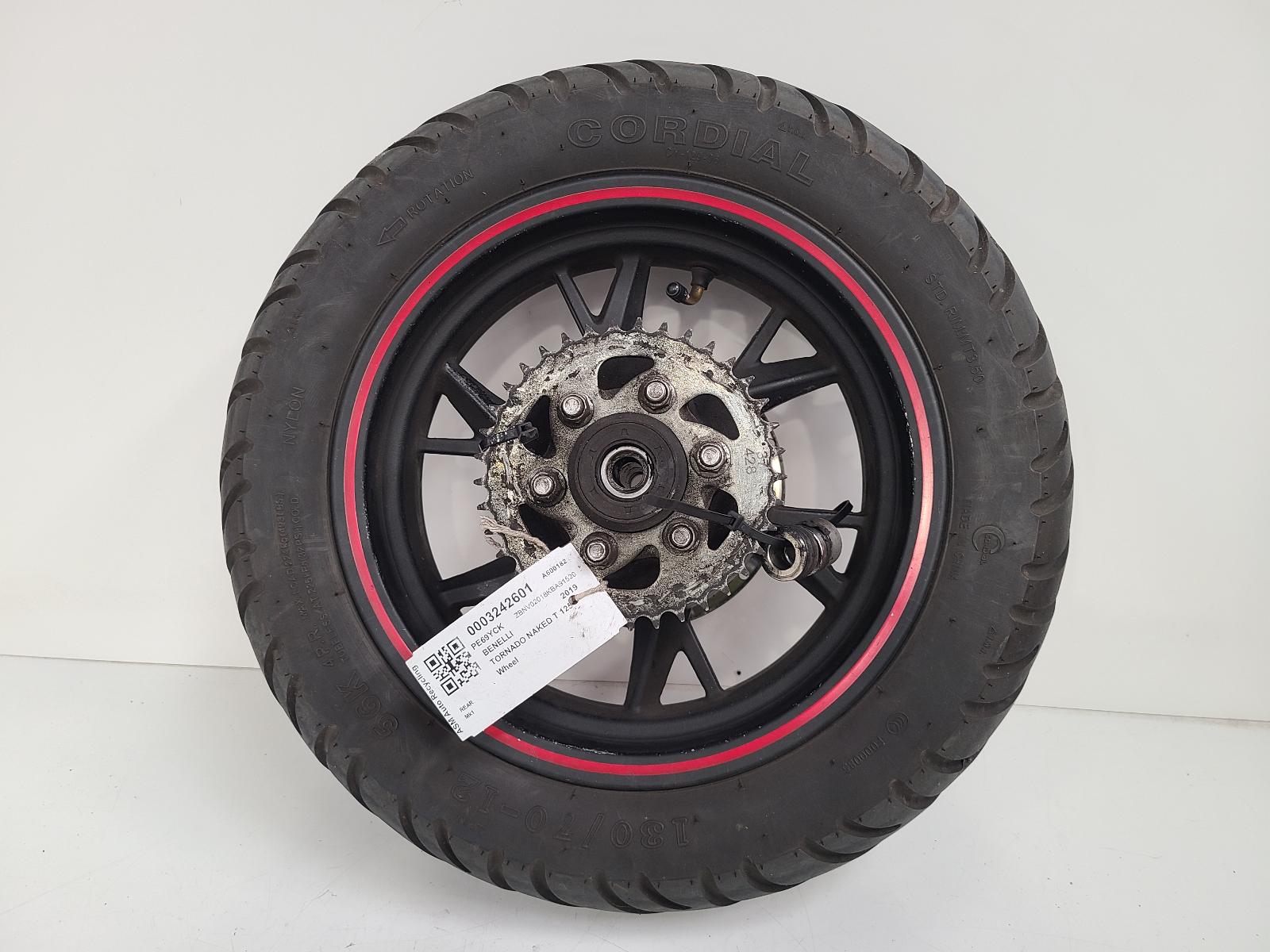 View Auto part Wheel Benelli Tornado Naked T 125 2019