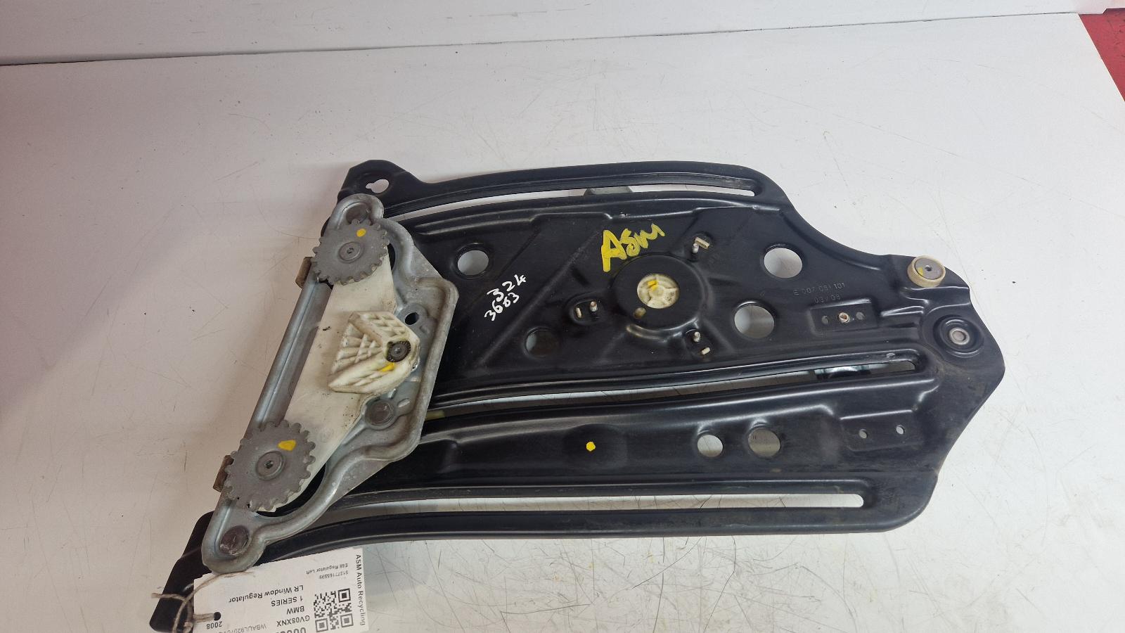 View Auto part LR Window Regulator Bmw 1 Series 2008