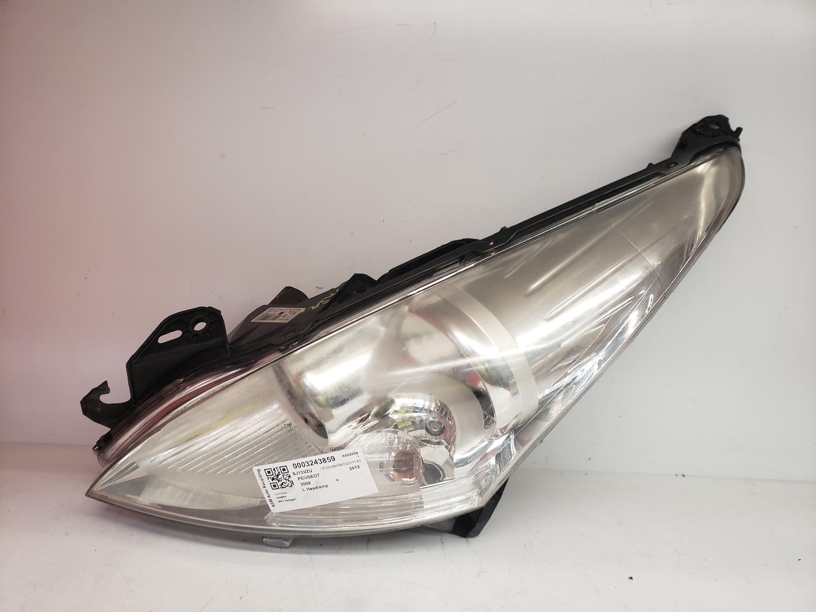 View Auto part L Headlamp Peugeot 3008 2013