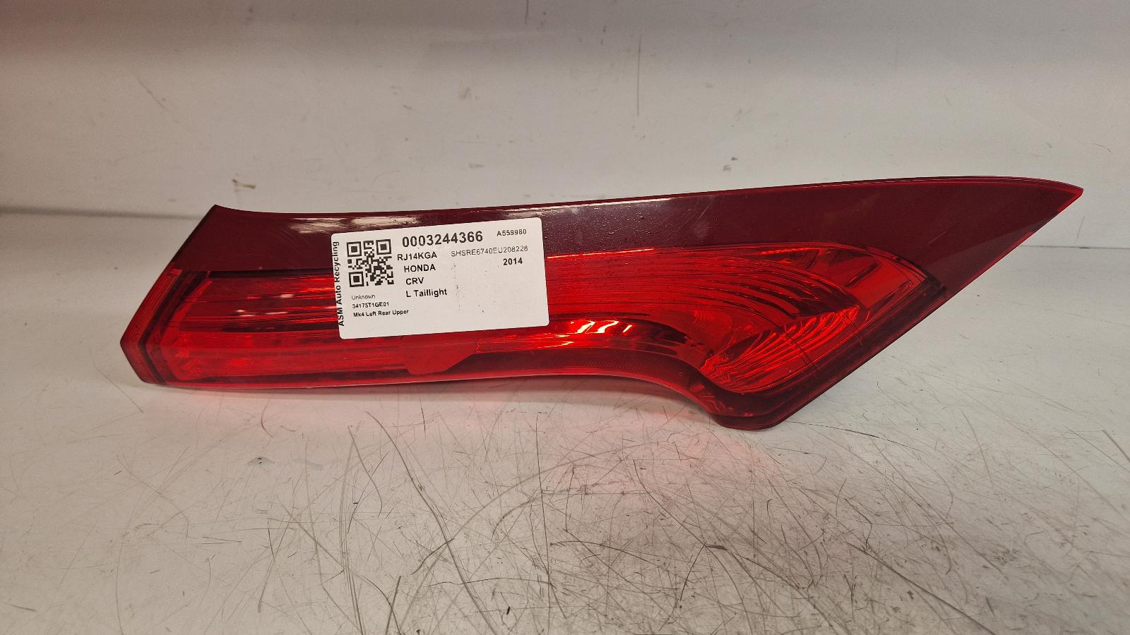 View Auto part L Taillight Honda Crv 2014