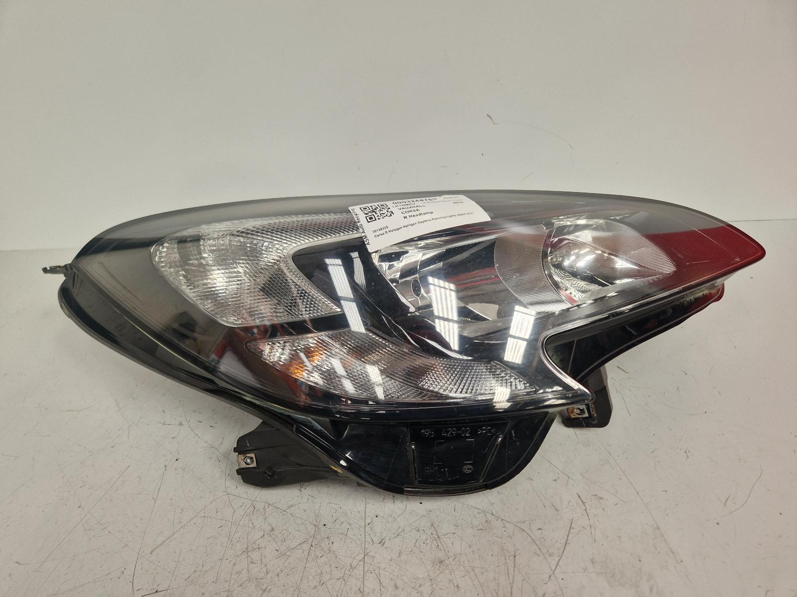View Auto part R Headlamp Vauxhall Corsa 2016