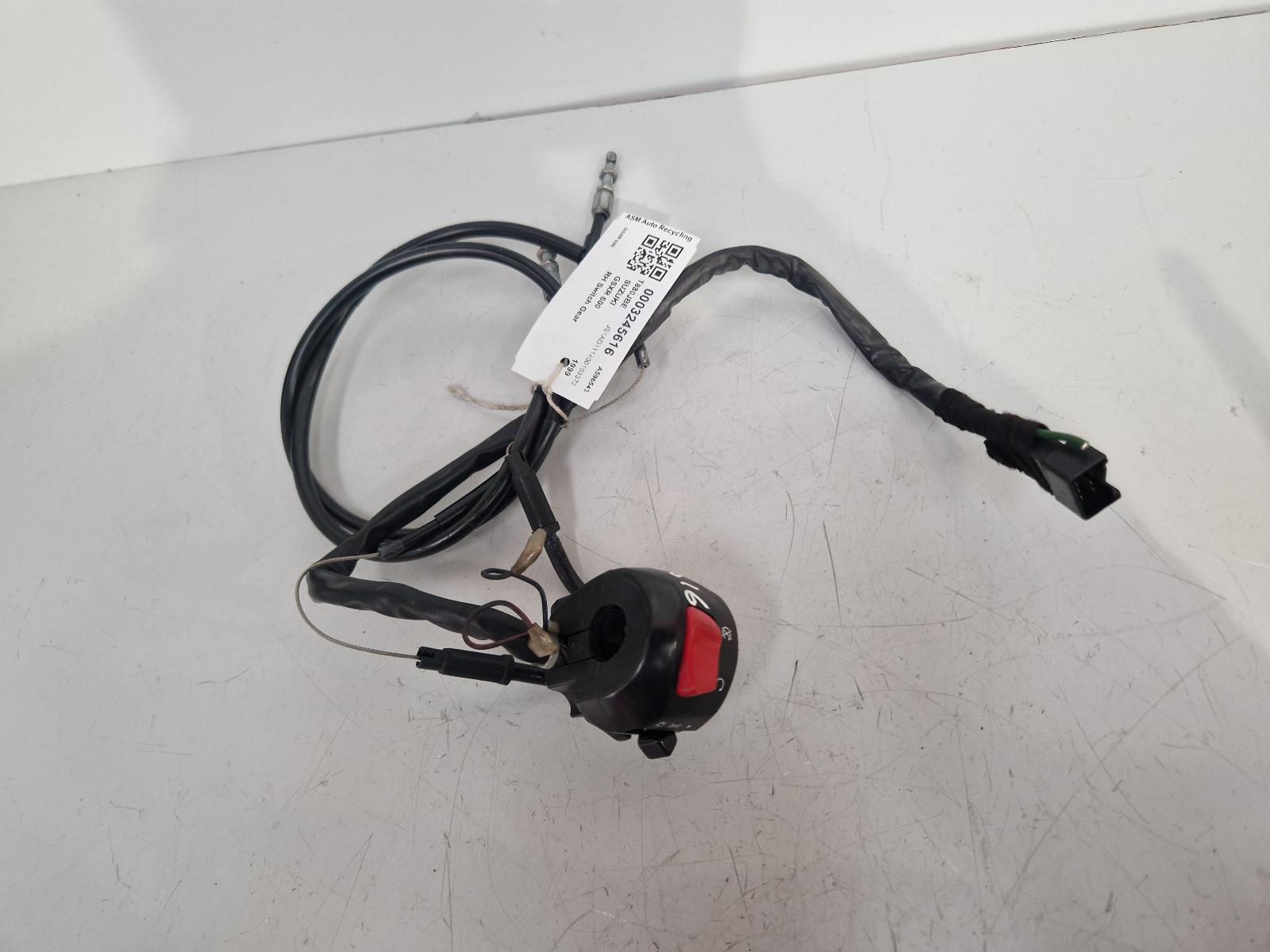 View Auto part RH Switch Gear Suzuki Gsxr 600 1999