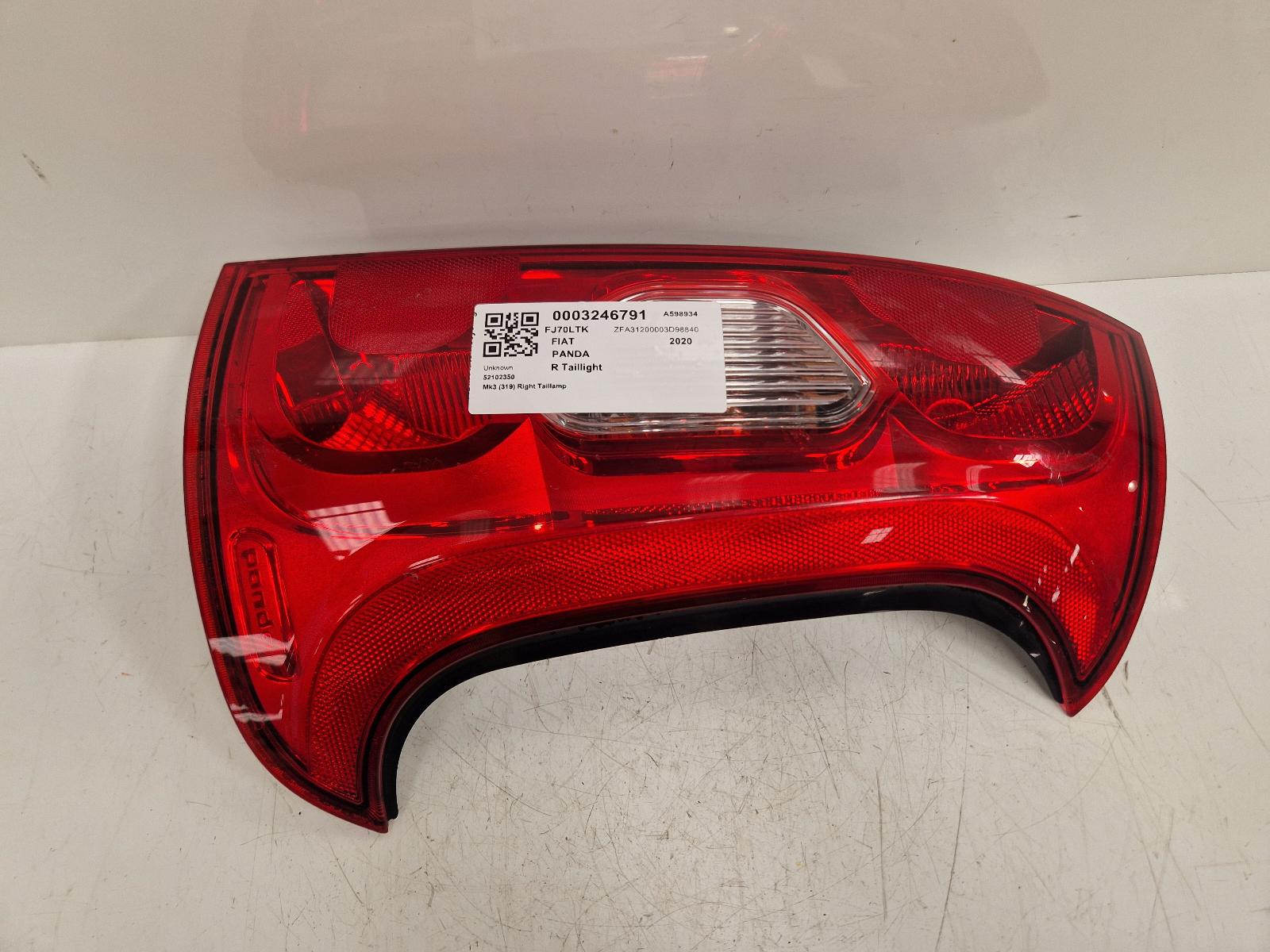View Auto part R Taillight Fiat Panda 2020