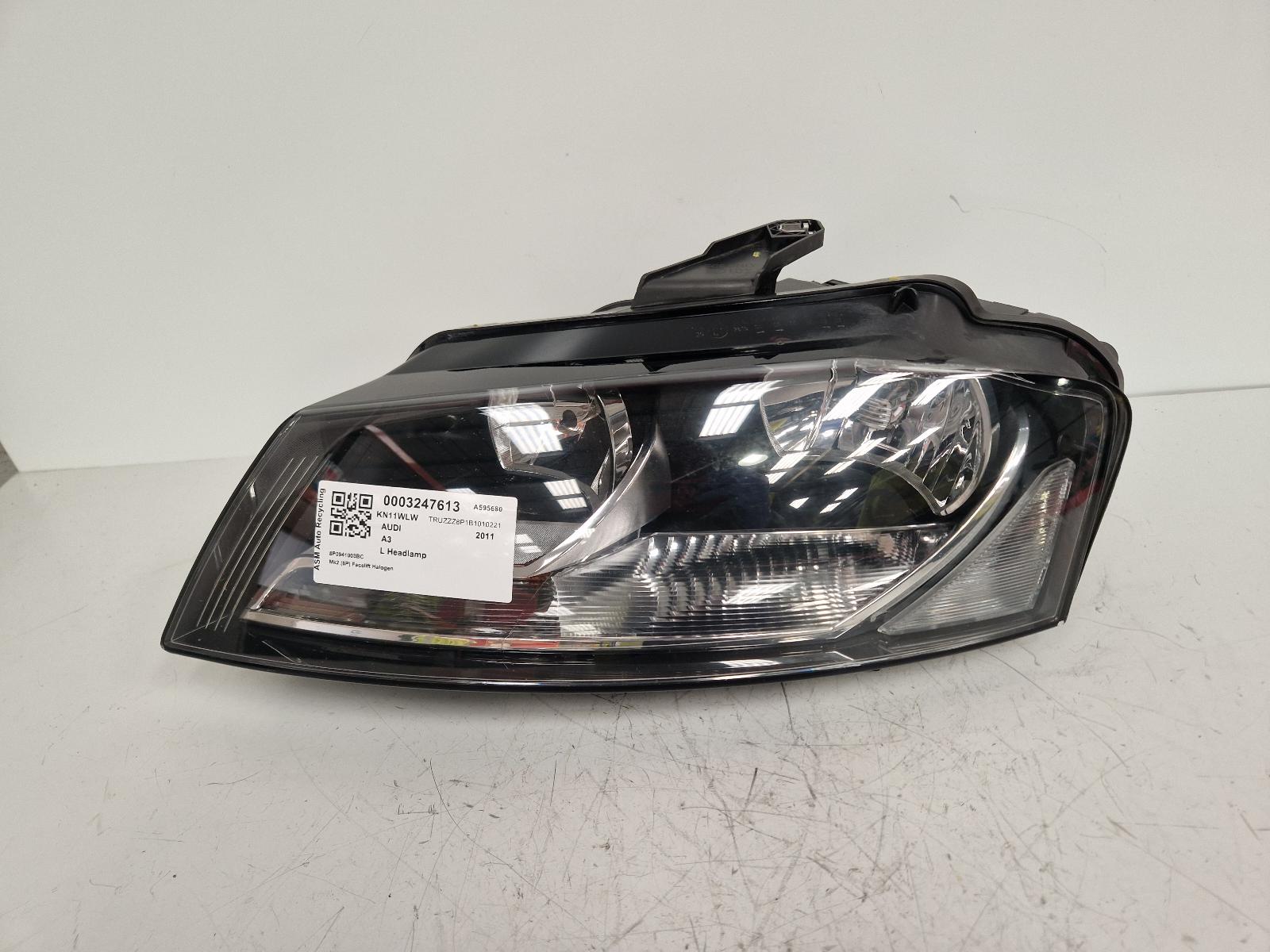 View Auto part L Headlamp Audi A3 2011