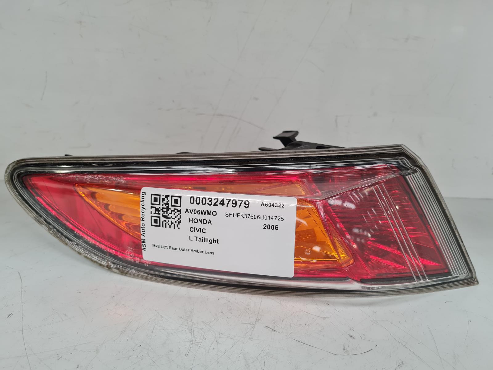 View Auto part L Taillight Honda Civic 2006