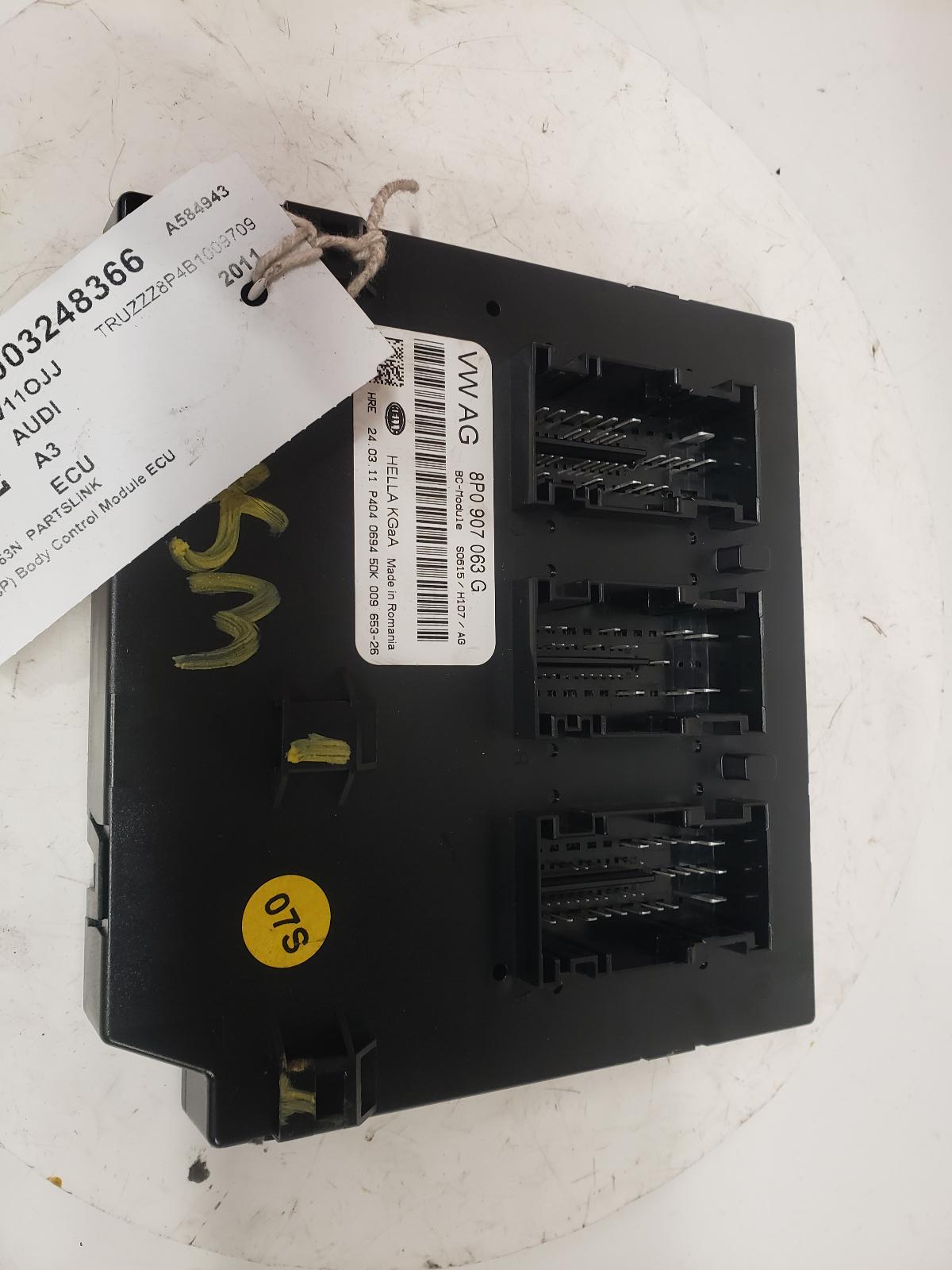 View Auto part ECU Audi A3 2011