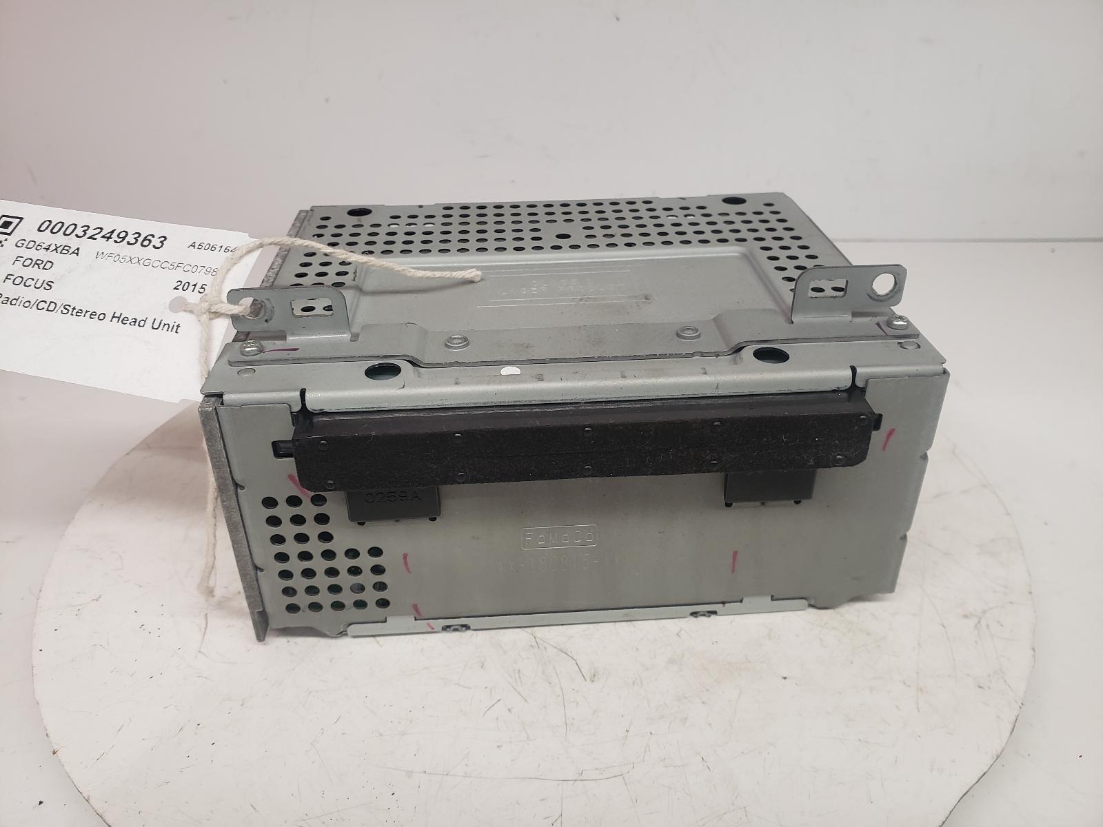 View Auto part A/V Equipment Ford Focus 2015