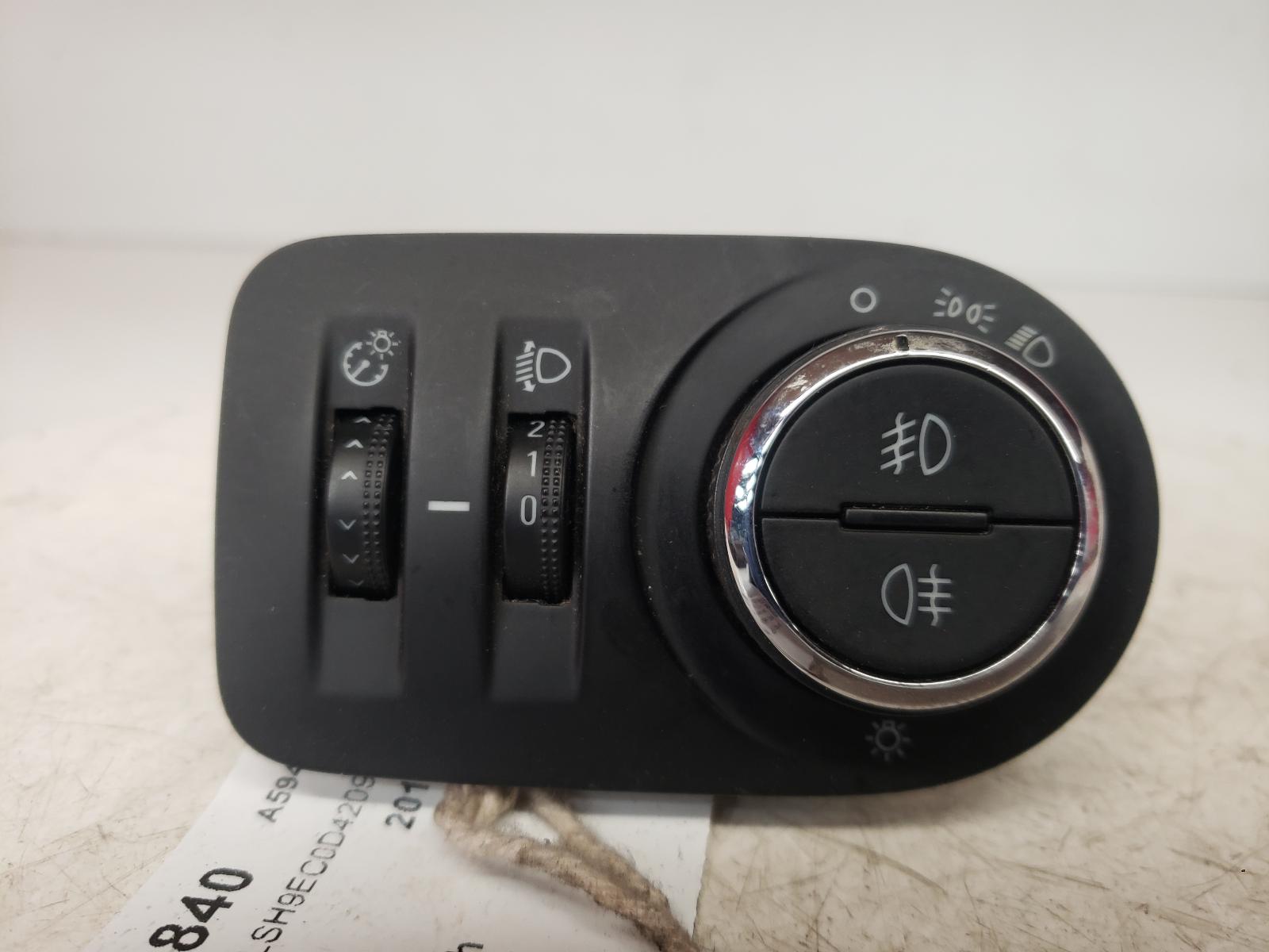 View Auto part Headlight Switch Vauxhall Meriva 2013