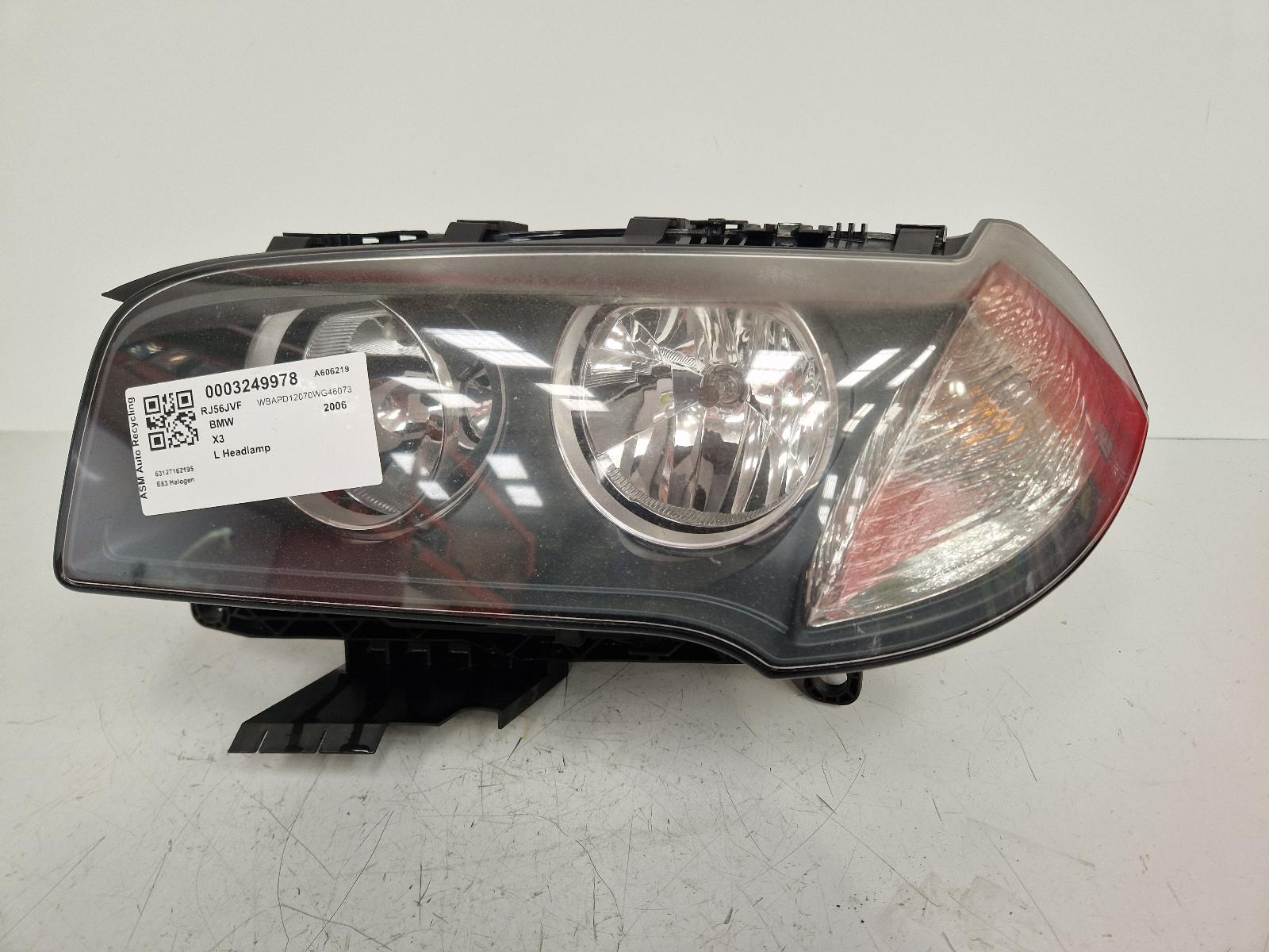 View Auto part L Headlamp Bmw X3 2006