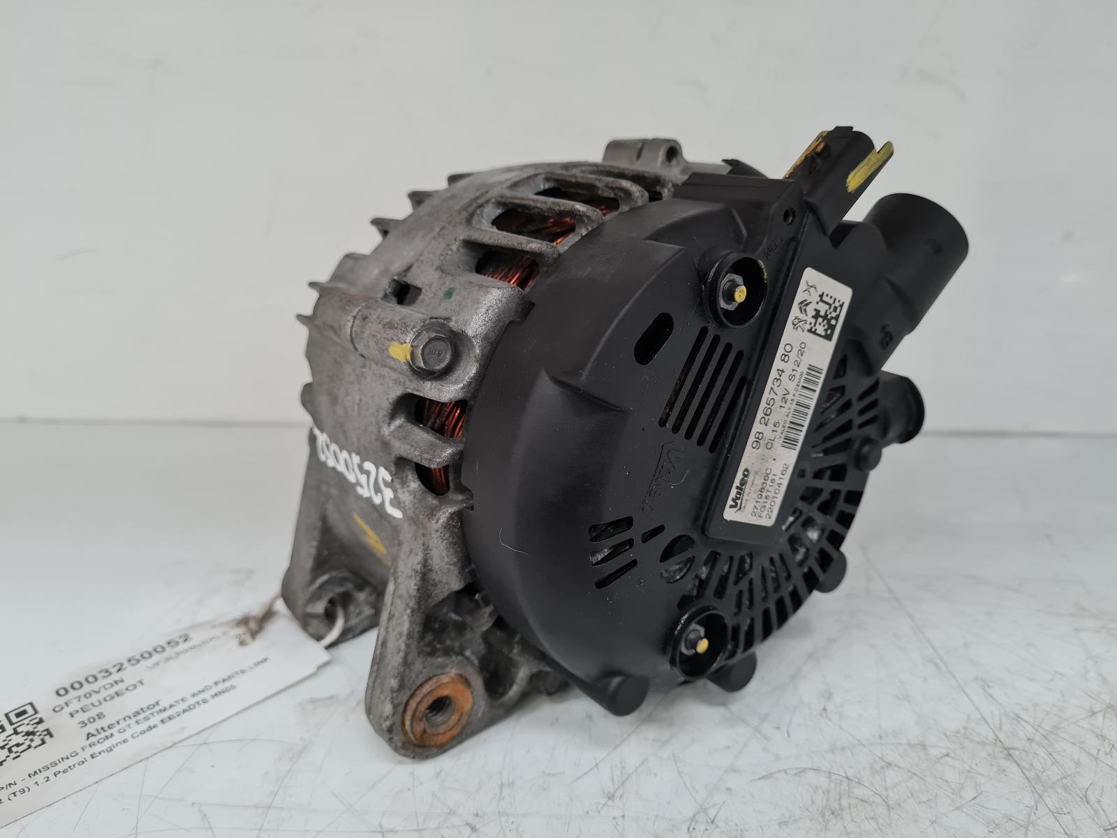 View Auto part Alternator Peugeot 308 2020