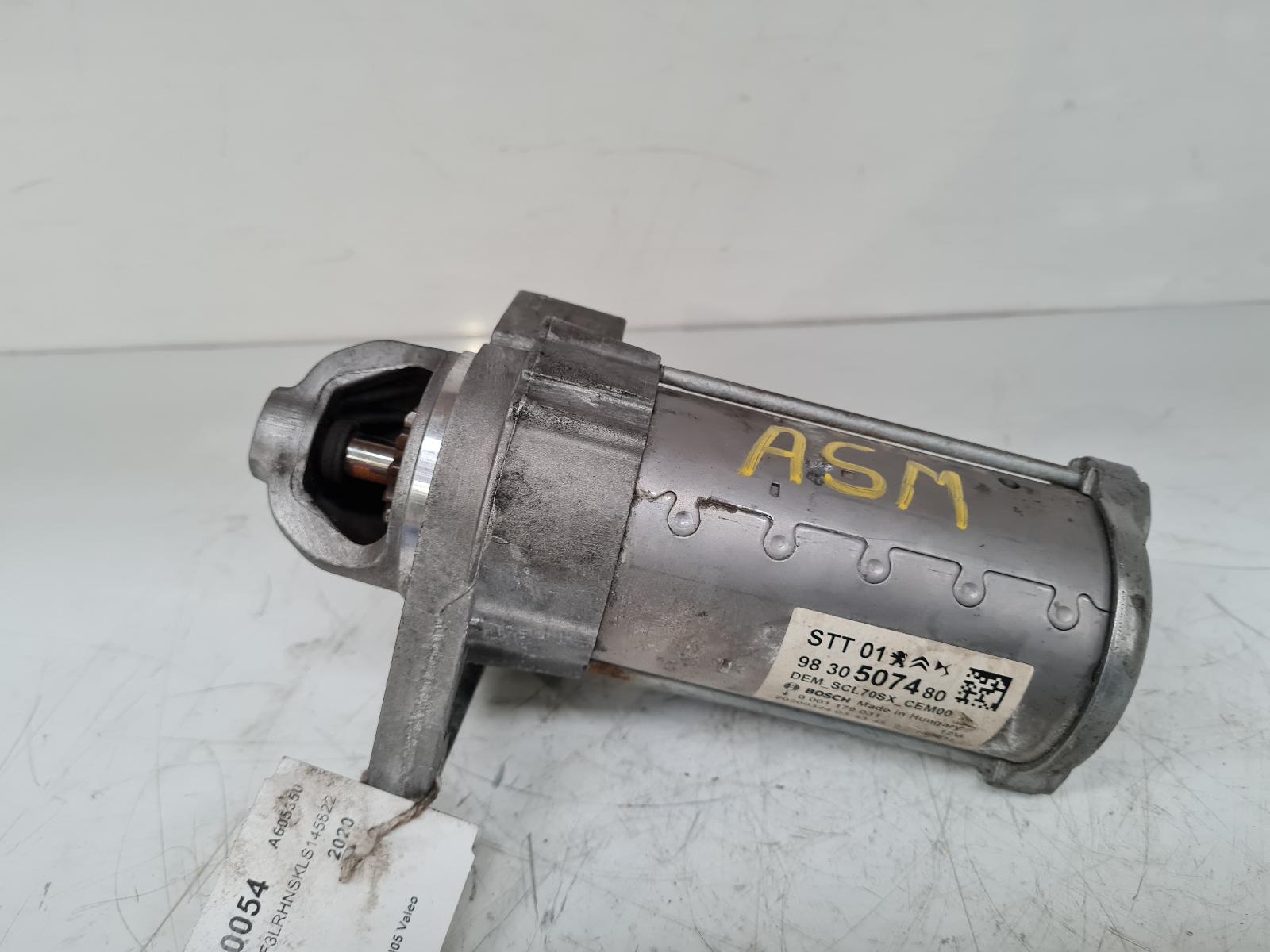 View Auto part Starter Motor Peugeot 308 2020