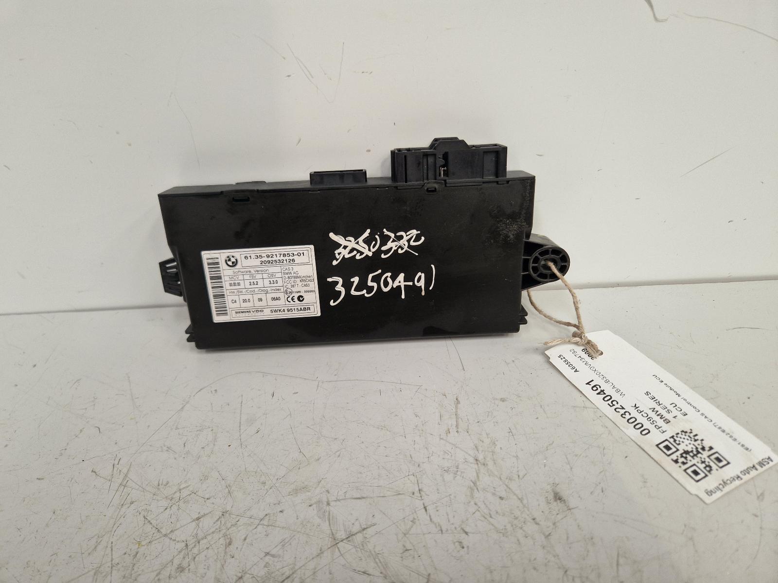 View Auto part ECU Bmw 1 Series 2009