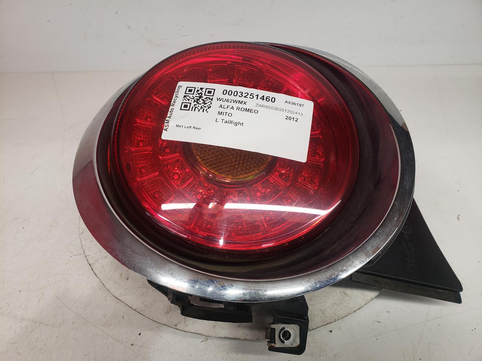 View Auto part L Taillight Alfa Romeo Mito 2012