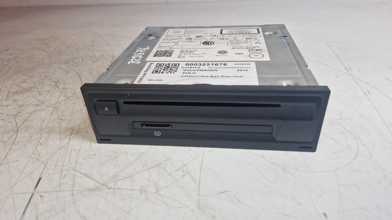 View Auto part CD Changer Volkswagen Polo 2019