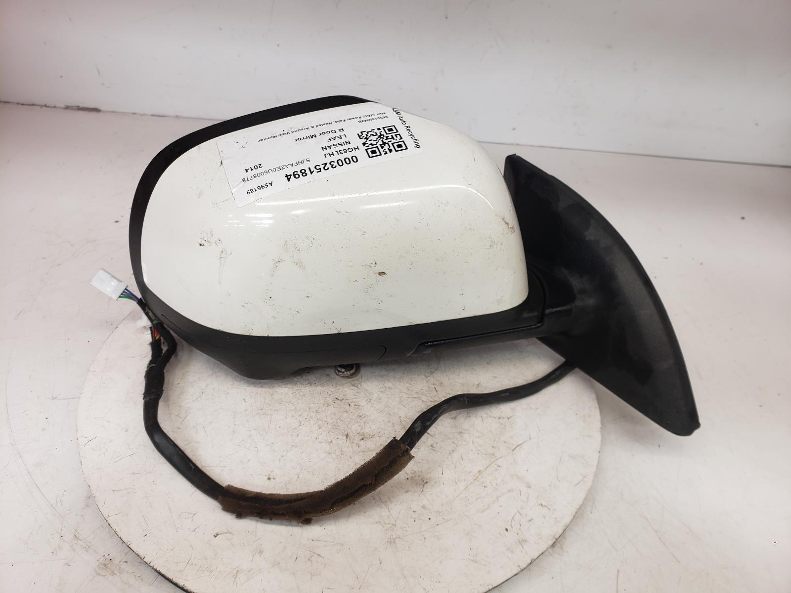 View Auto part R Door Mirror Nissan Leaf 2014