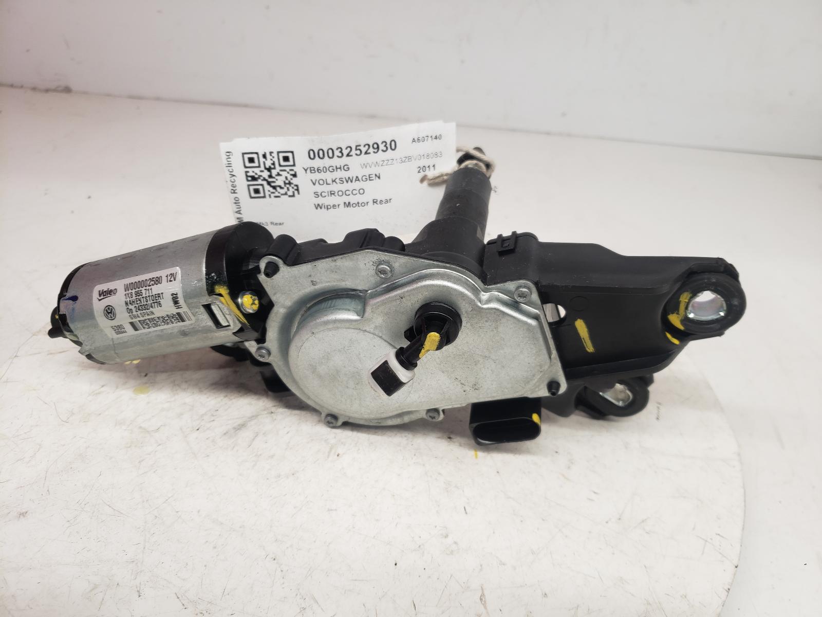 View Auto part Wiper Motor Rear Volkswagen Scirocco 2011
