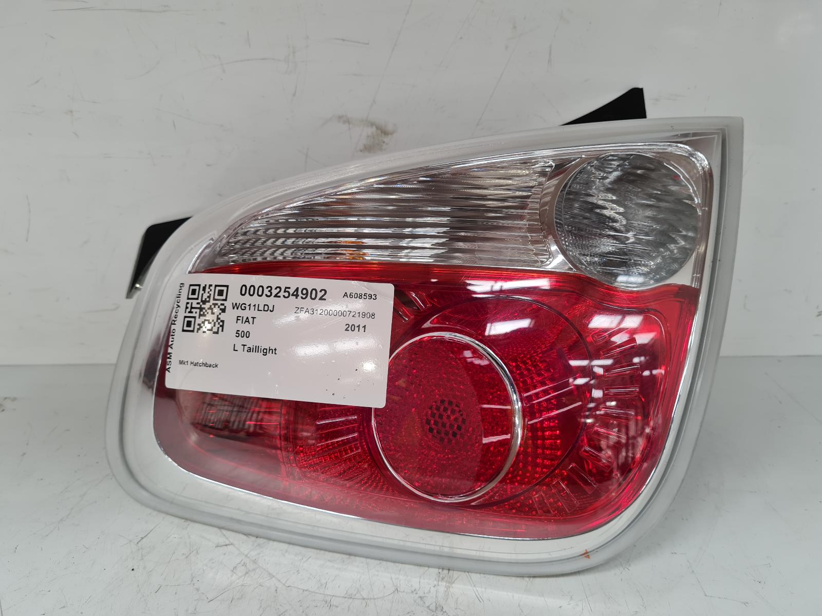 View Auto part L Taillight Fiat 500 2011