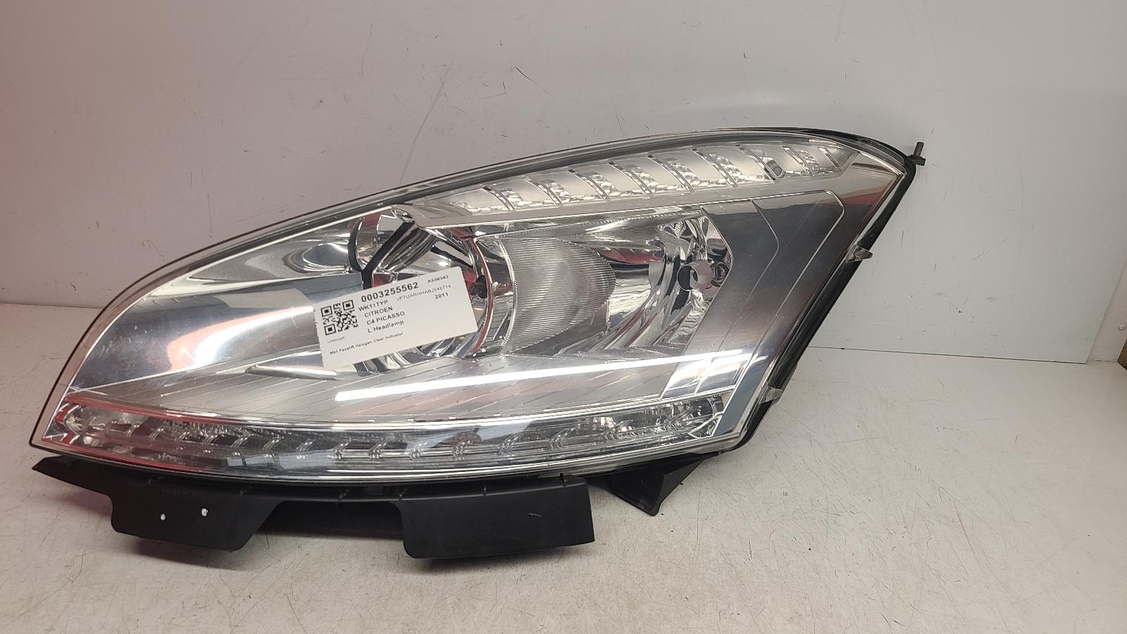 View Auto part L Headlamp Citroen C4 Picasso 2011